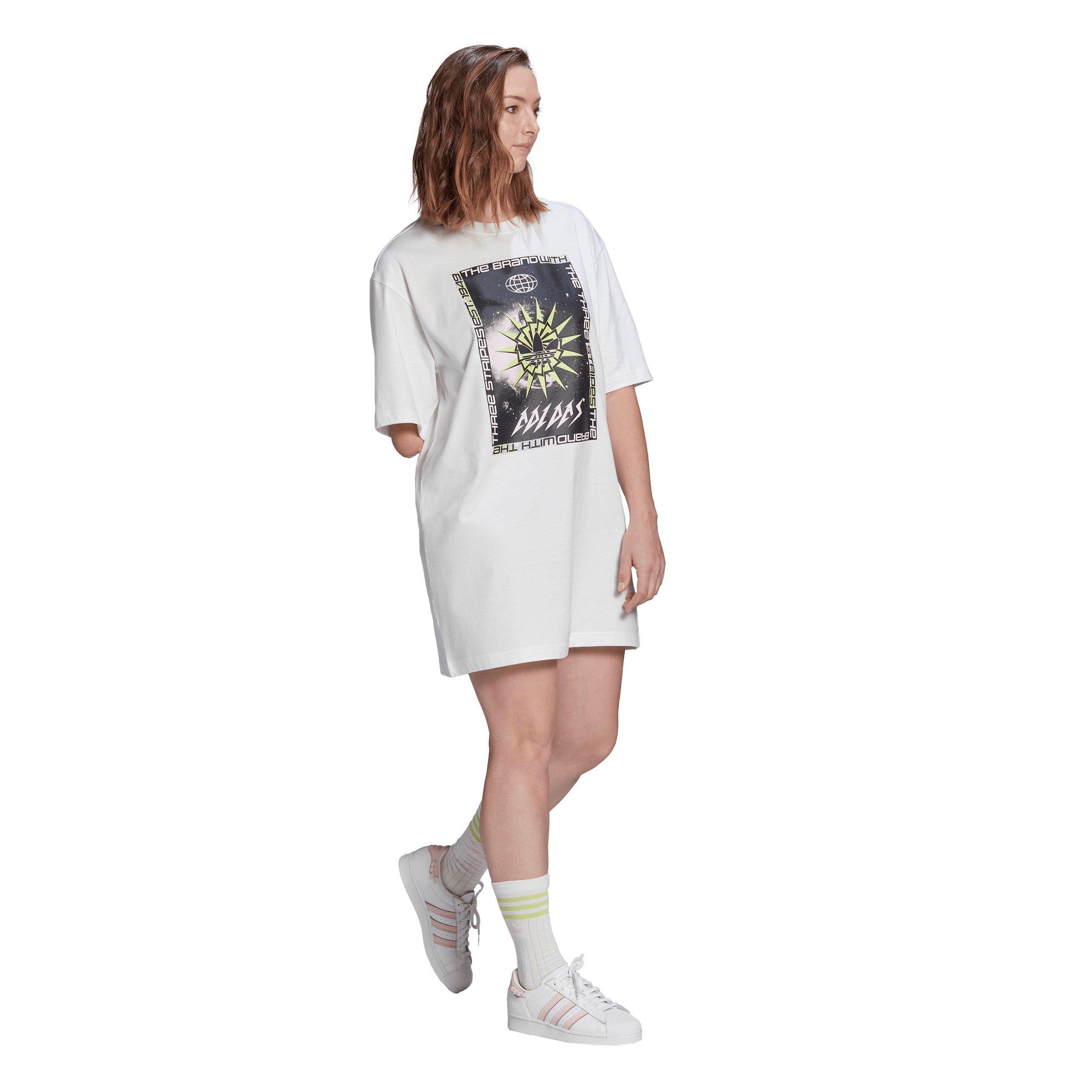 White - adidas Originals - Women's Regular Fit T-Shirt - 3