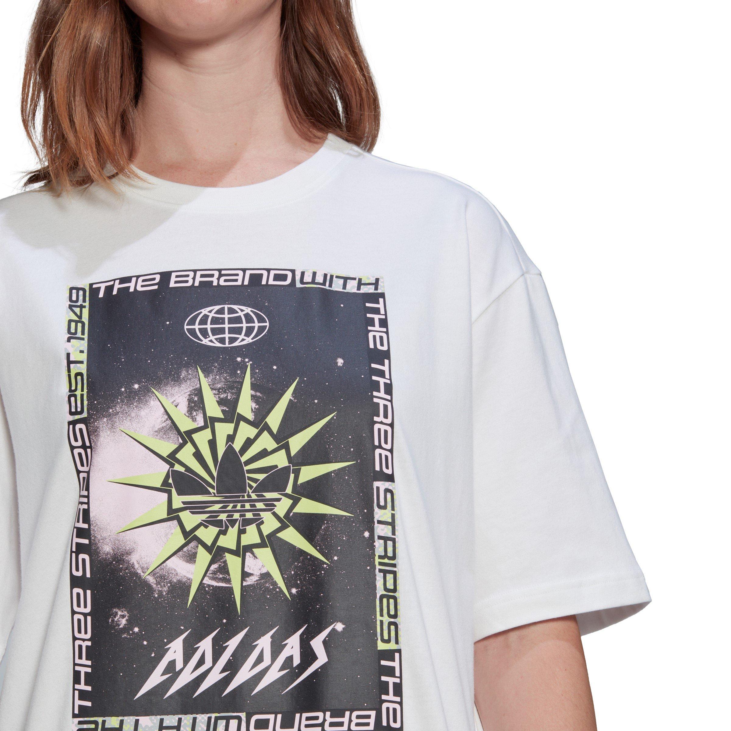 White - adidas Originals - Women's Regular Fit T-Shirt - 4