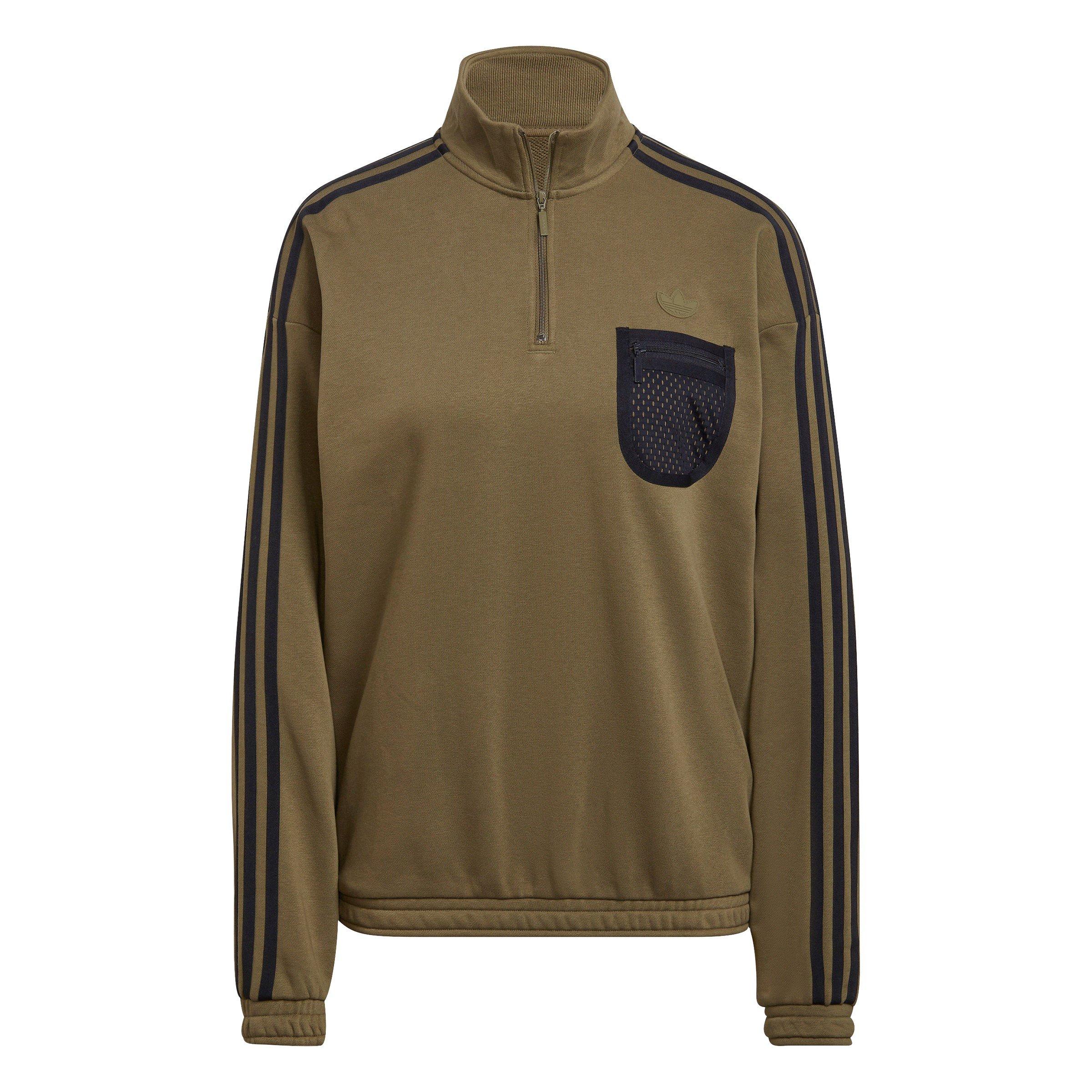 adidas Originals Half-Zip Hoodie Zip Hoodies Sports Direct