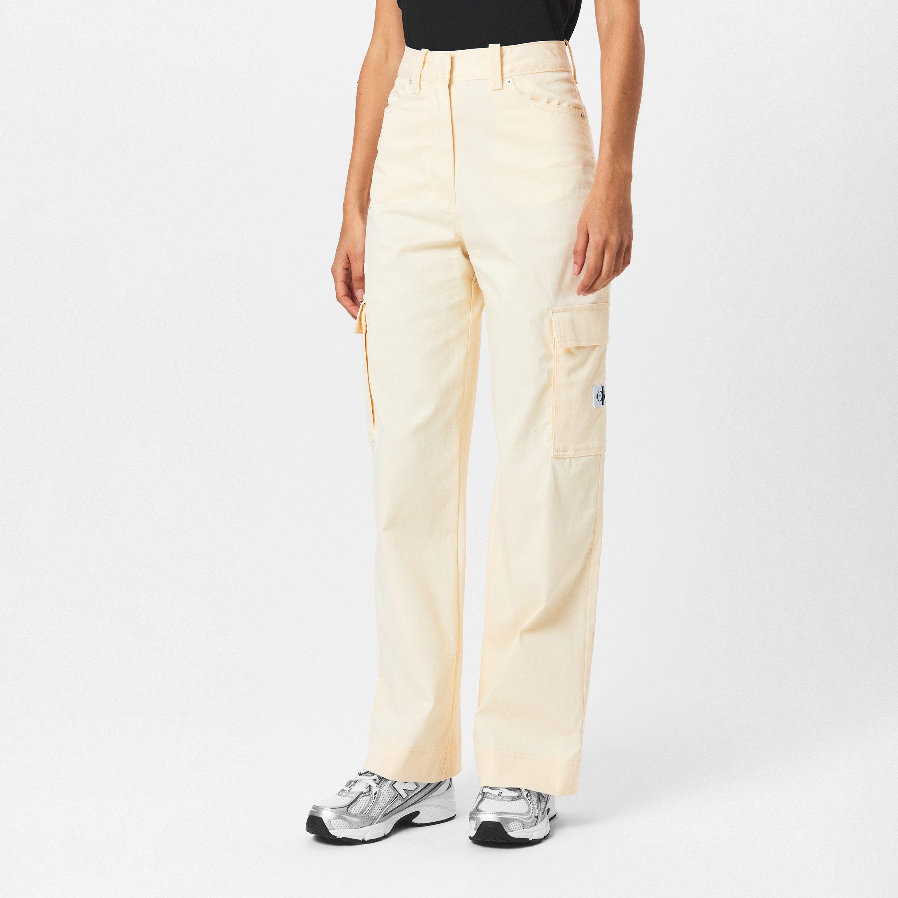 Vanilla - Calvin Klein Jeans - Straight Cargo Pants - 3