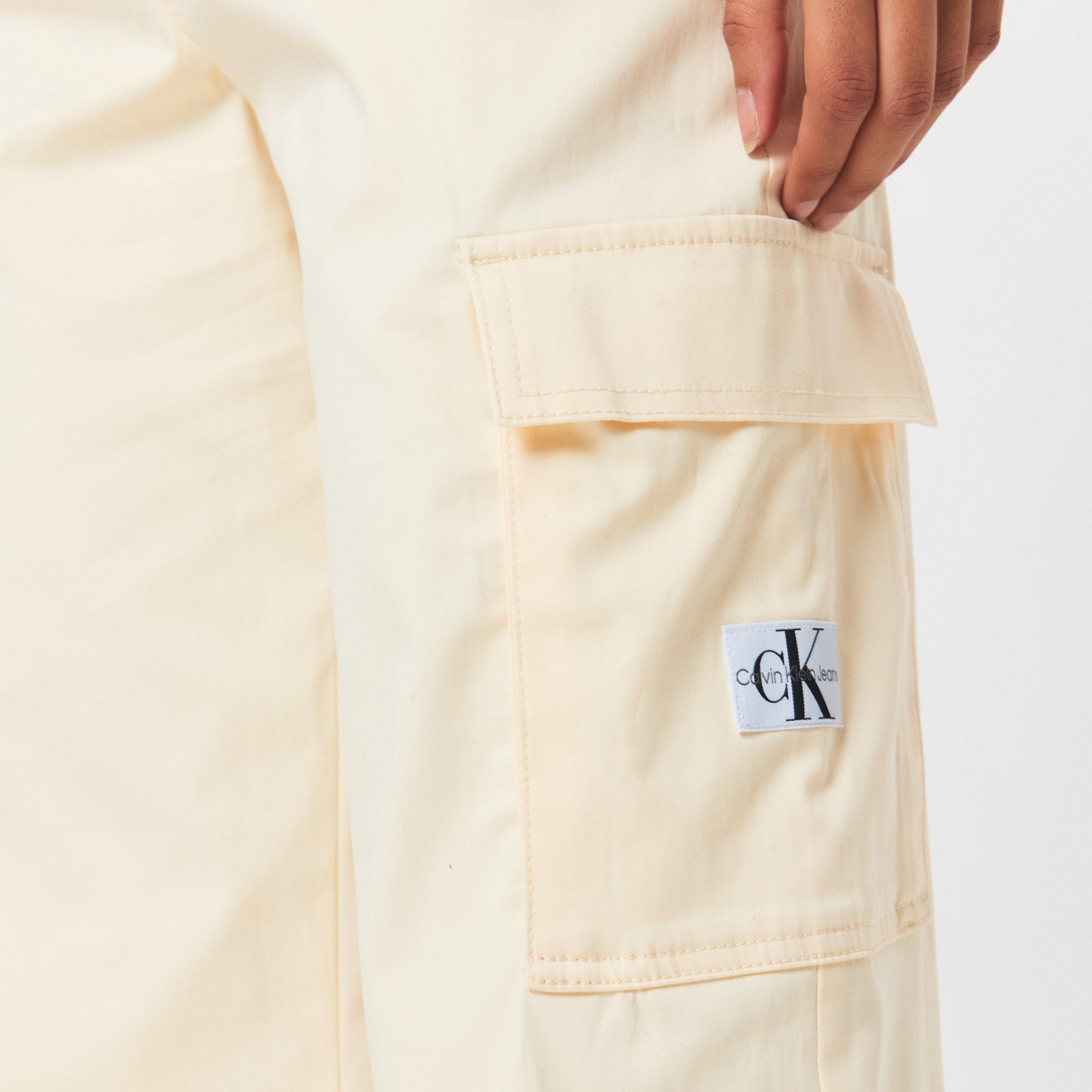 Vanilla - Calvin Klein Jeans - Straight Cargo Pants - 5