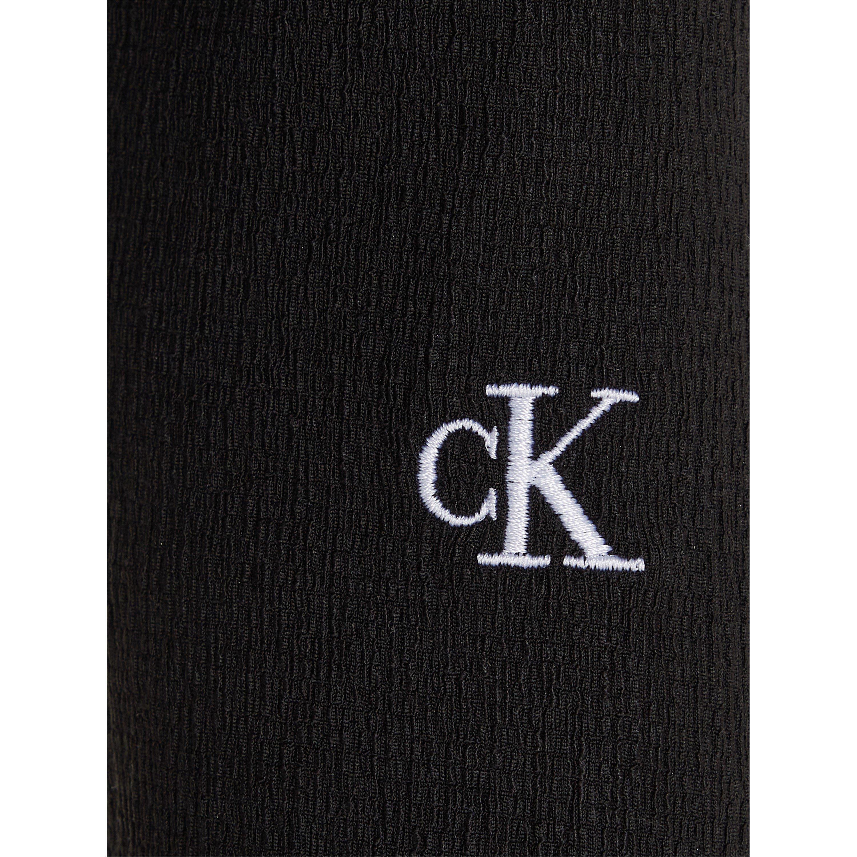 CK Black - Calvin Klein Jeans - Women's Back Split Wrap Long-Sleeve Knitted Top - 5