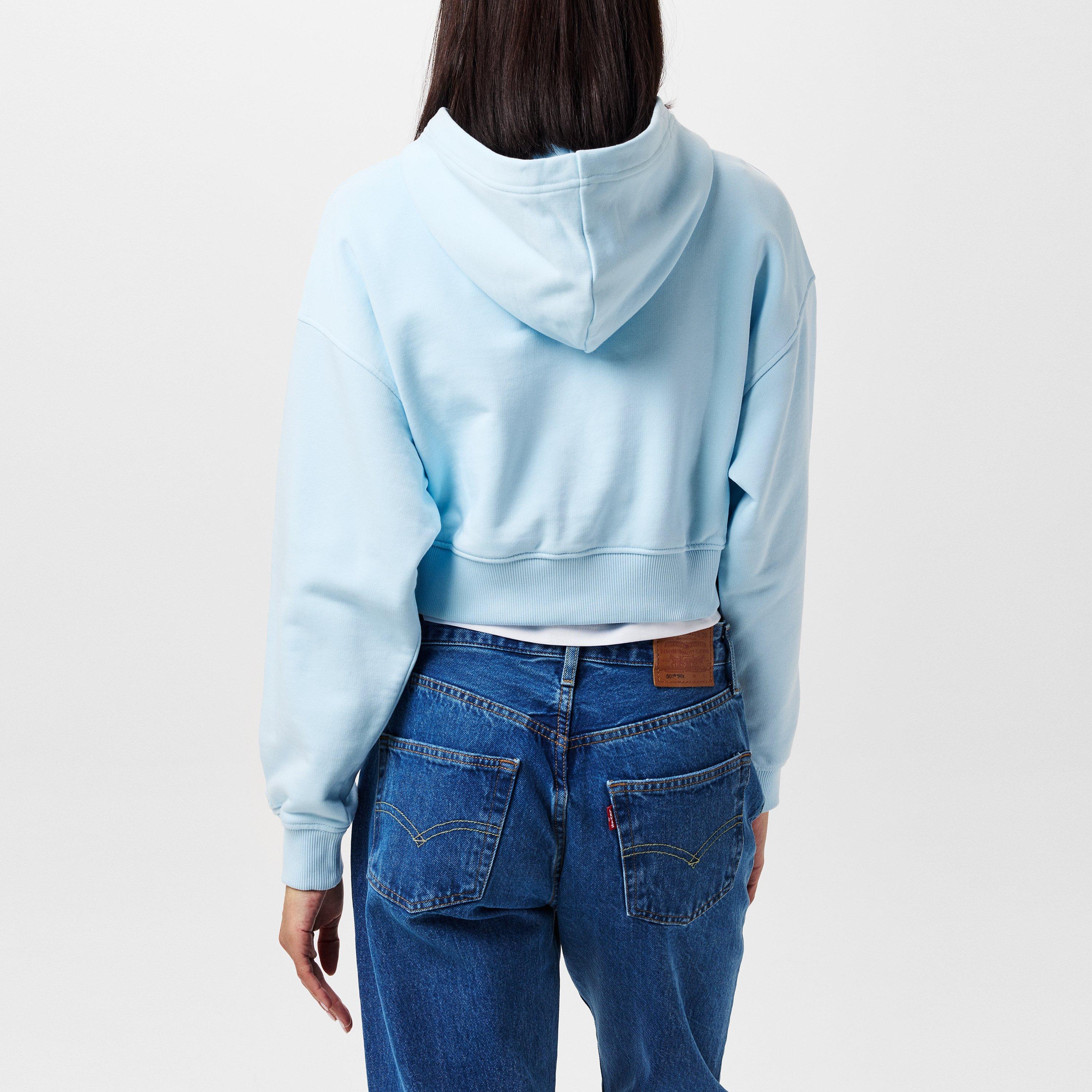 Keepsake Blue - Calvin Klein Jeans - Embroidered Badge Zip-Through Hoodie - 3