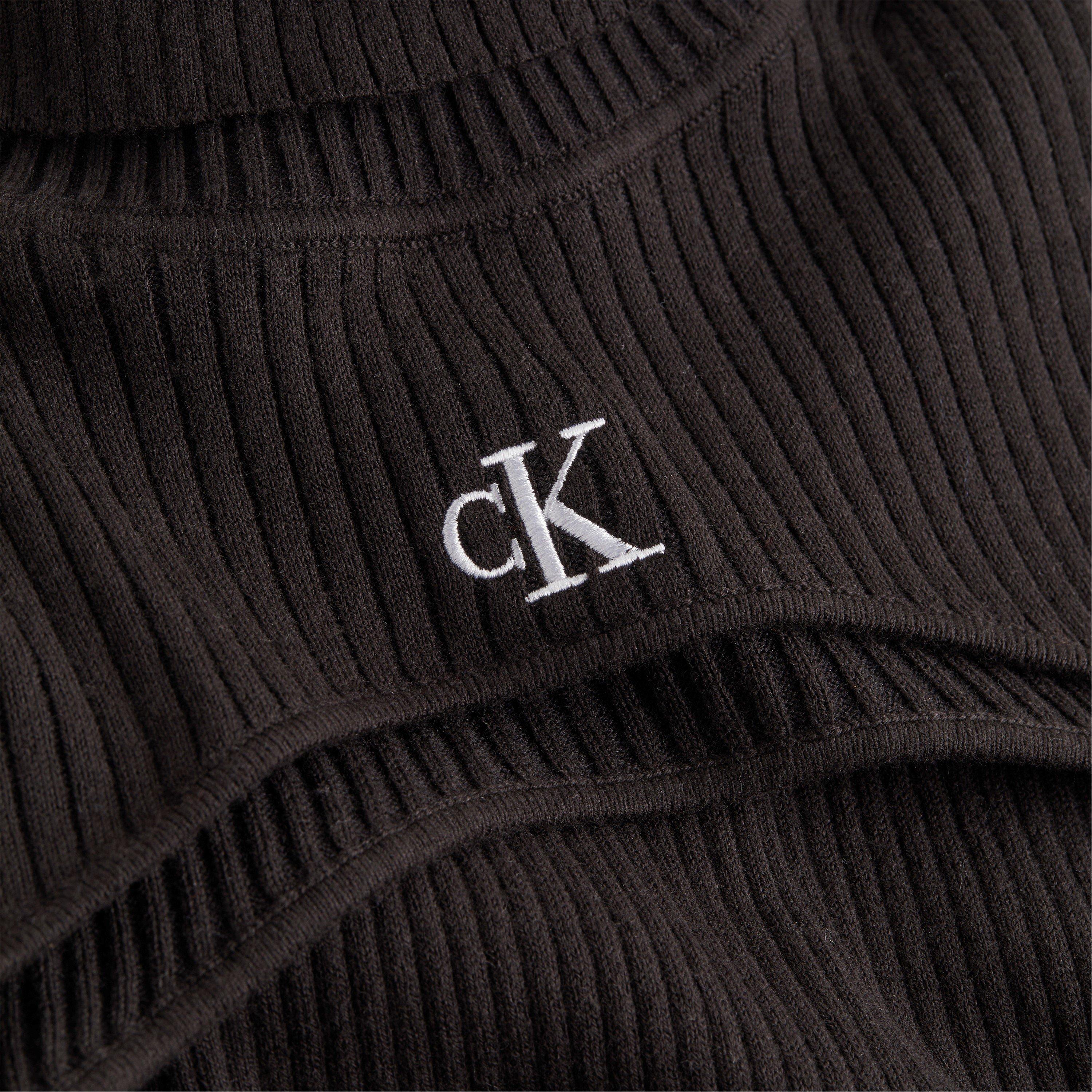 CK Black - Calvin Klein Jeans - 2-in-1 Roll Neck Jumper Dress - 5