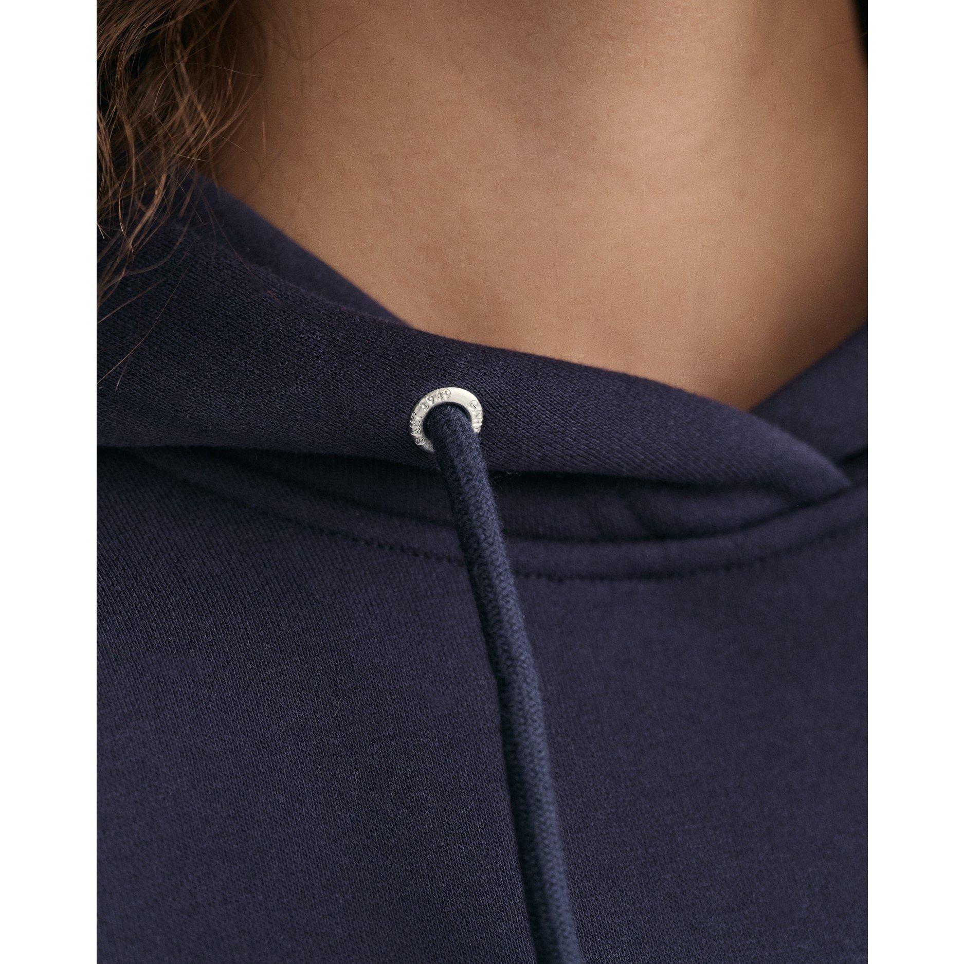 433 Evening Blu - Gant - Tonal Logo Archive Shield Hoodie - 3