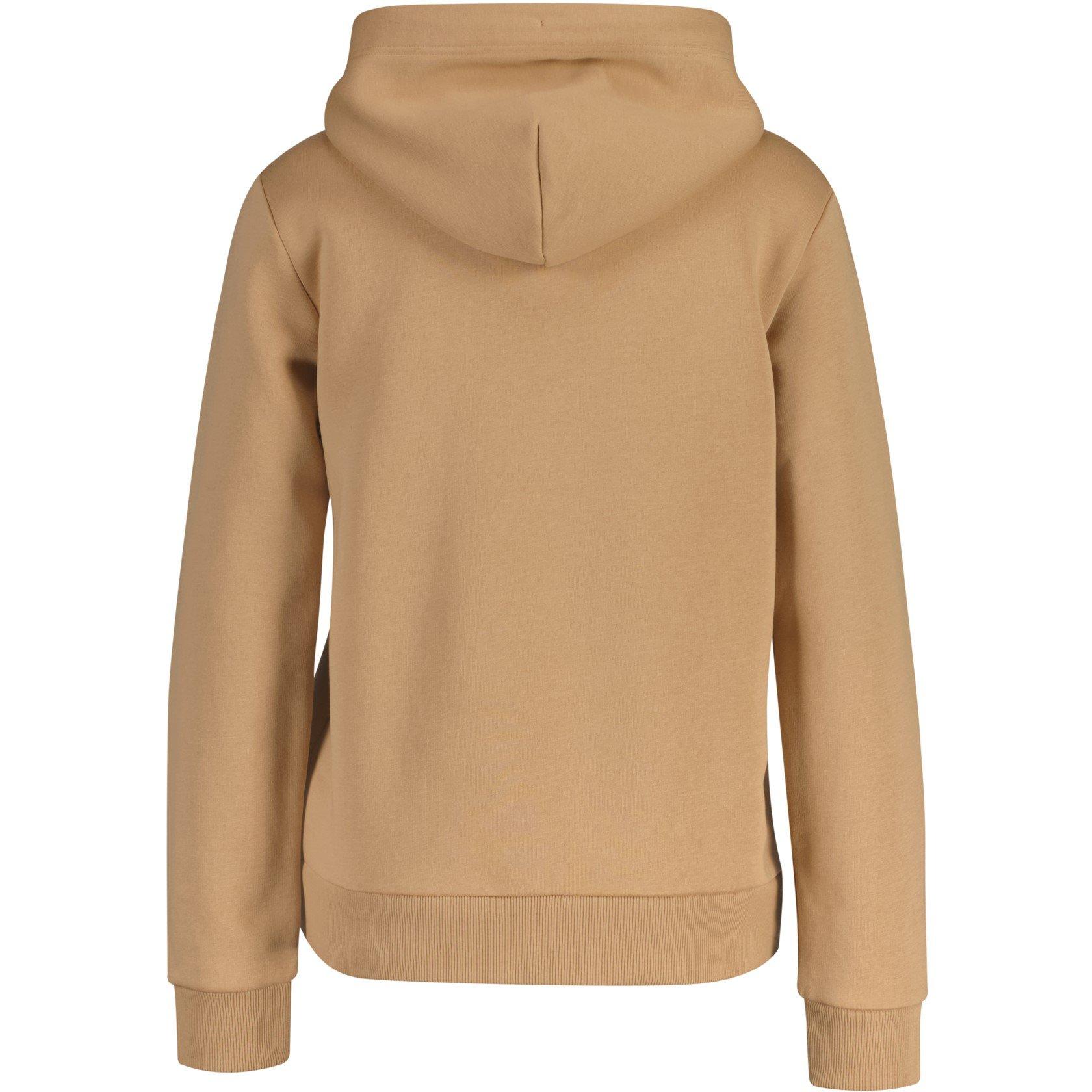 Karamell Beige - Gant - Tonal Logo Archive Shield Hoodie - 6