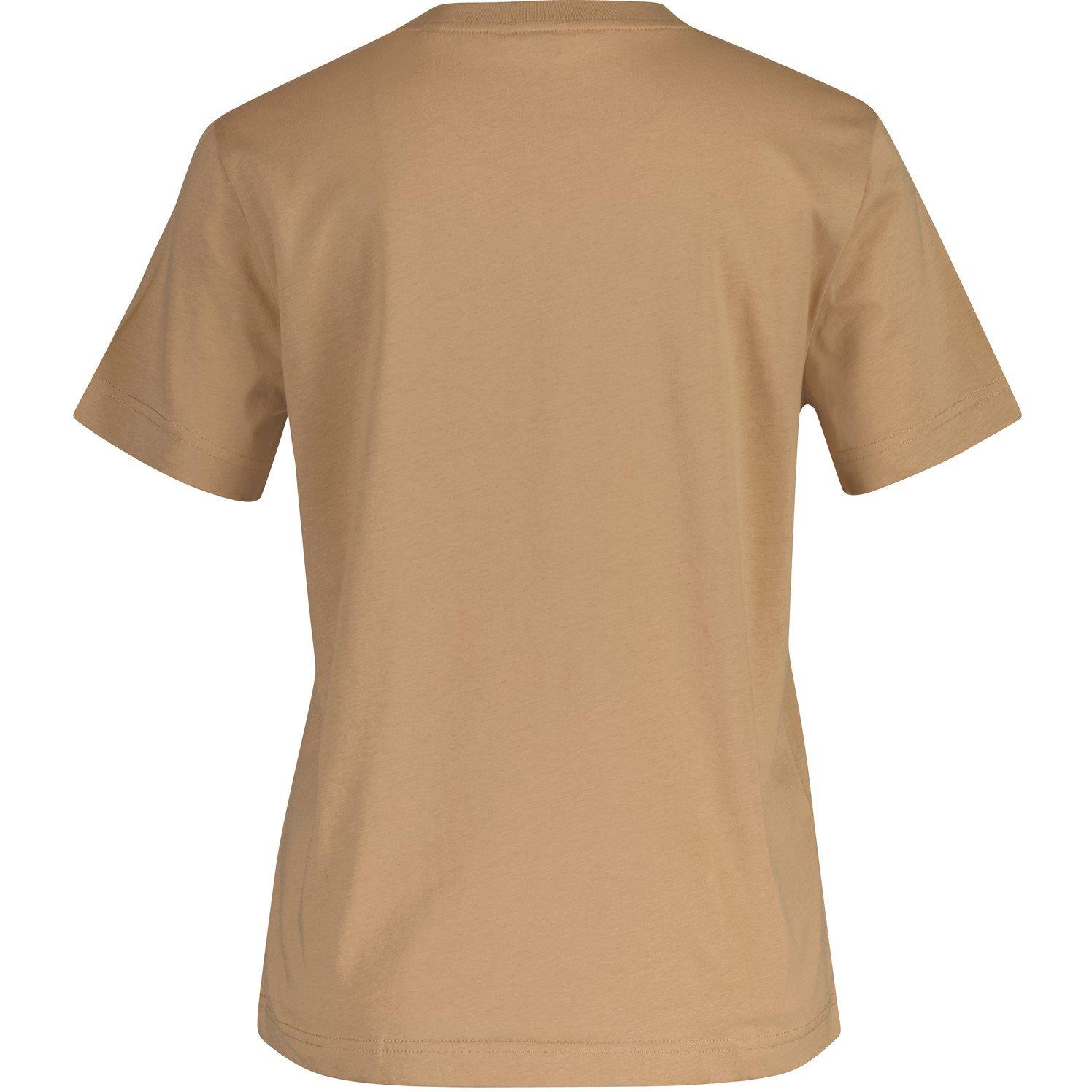 Caramel Beige - Gant - Tonal Archive Shield T-Shirt - 6