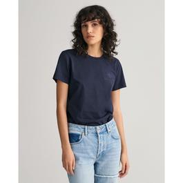 Gant Tonal Archive Shield T Shirt