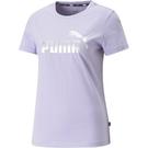 Violet vif - Puma - short-sleeve cotton shirt Bianco - 1