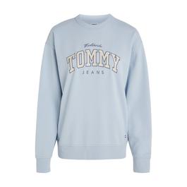 Tommy Jeans logo-print detail hoodie Pink