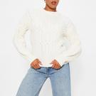 CREMA - I Saw It First - ISAWITFIRST Crew Neck Cable Knit Jumper - 1