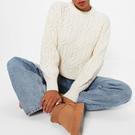 CREMA - I Saw It First - ISAWITFIRST Crew Neck Cable Knit Jumper - 4
