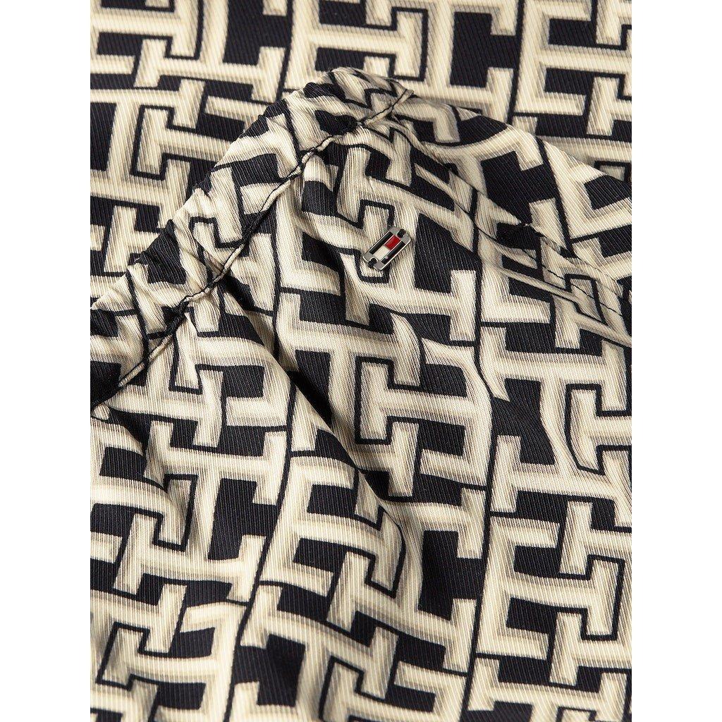 Monogram - Tommy Hilfiger - Women's Fluid Pull-On Wide Leg Trousers - 7