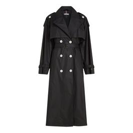 Tommy Hilfiger OVERSIZED COTTON TRENCH