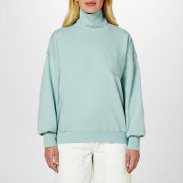 Reebok Wide Cotton Fleece Tracksuit Top
