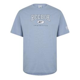 Reebok T-shirt Reebok Graphic Series Linear Read azul claro branco