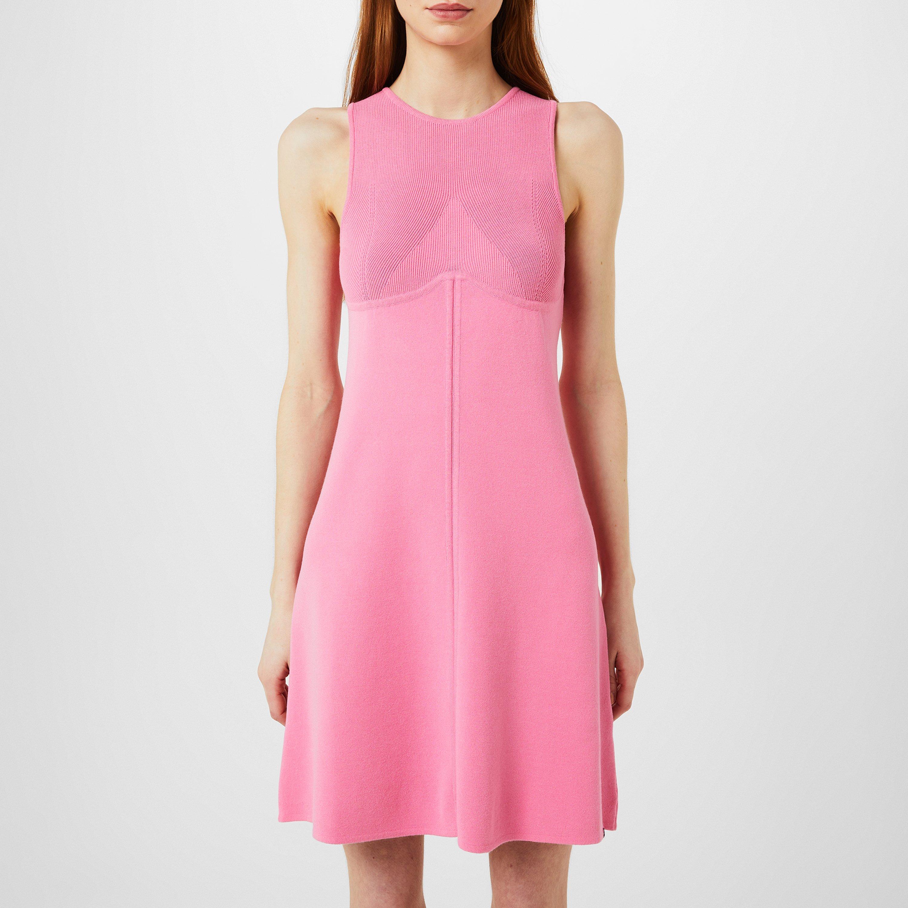 Open Pink - Hugo - Women's Knitted Jumper Dress - 3