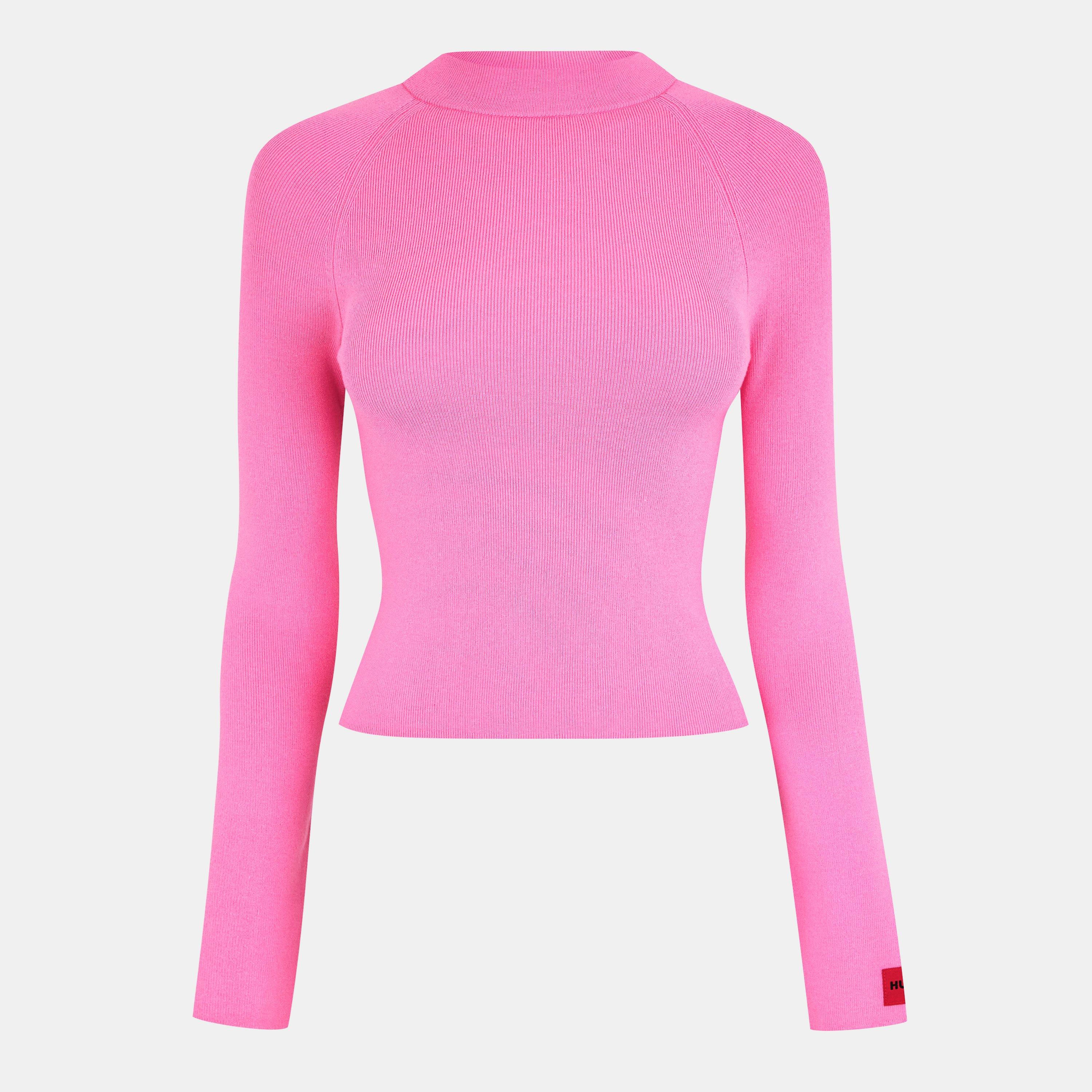 Open Pink - Hugo - Women's Sanduz Knitted Top - 1
