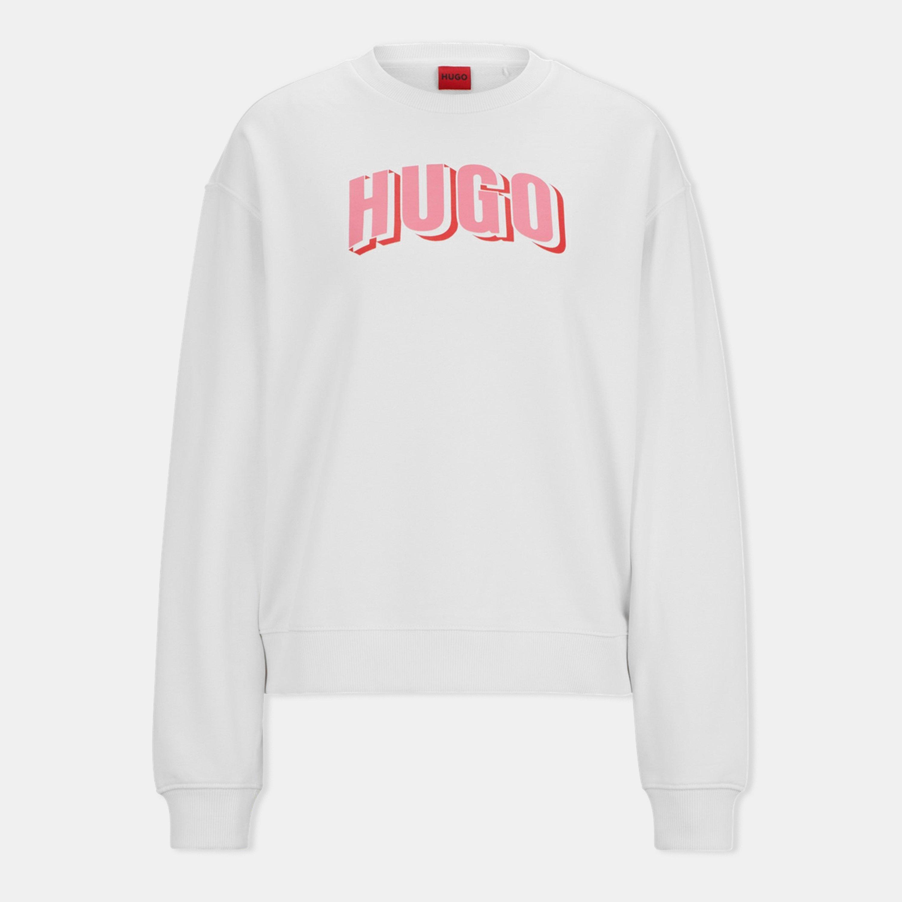 Natural - Hugo - Deroxina Crew Sweatshirt - 1