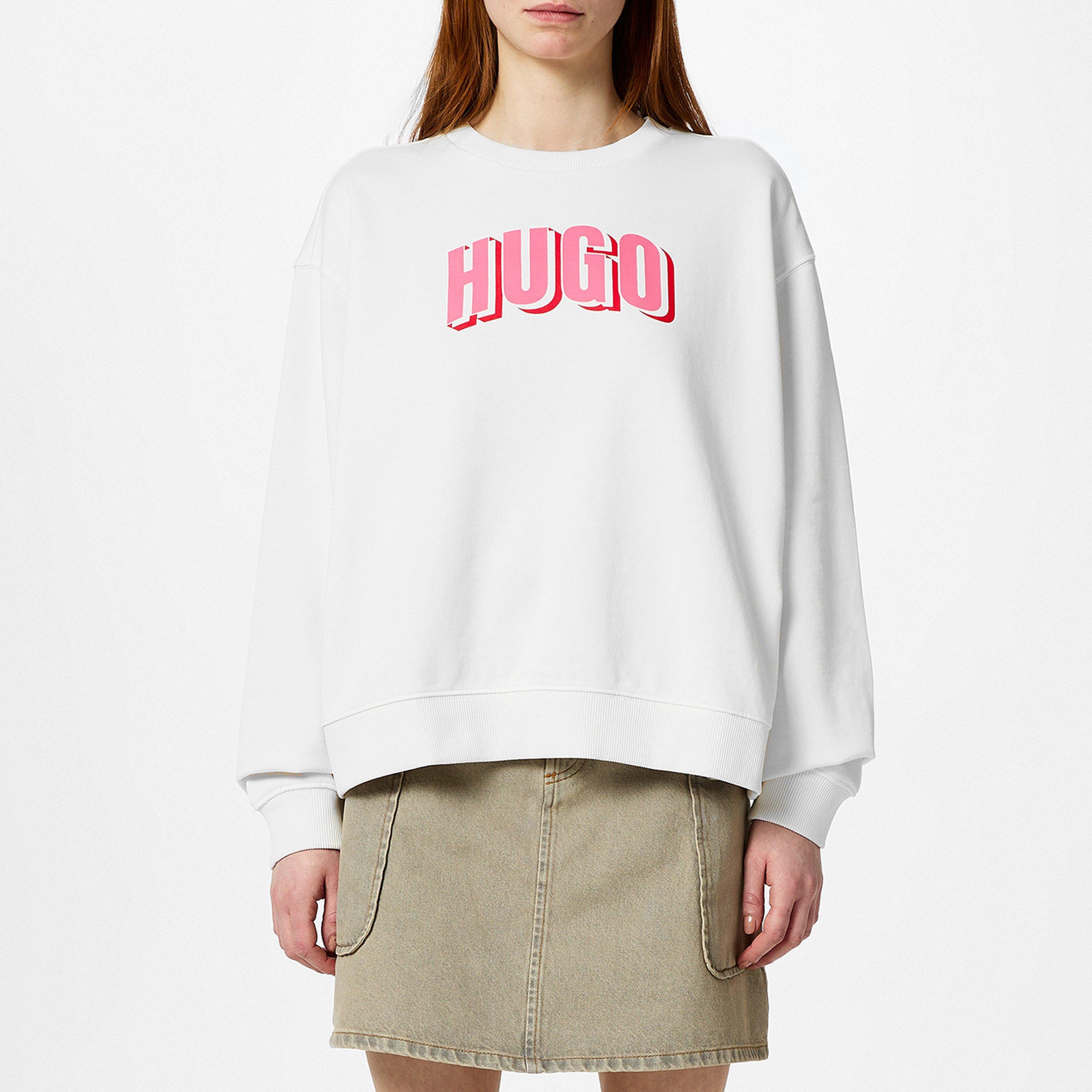 Natural - Hugo - Deroxina Crew Sweatshirt - 2