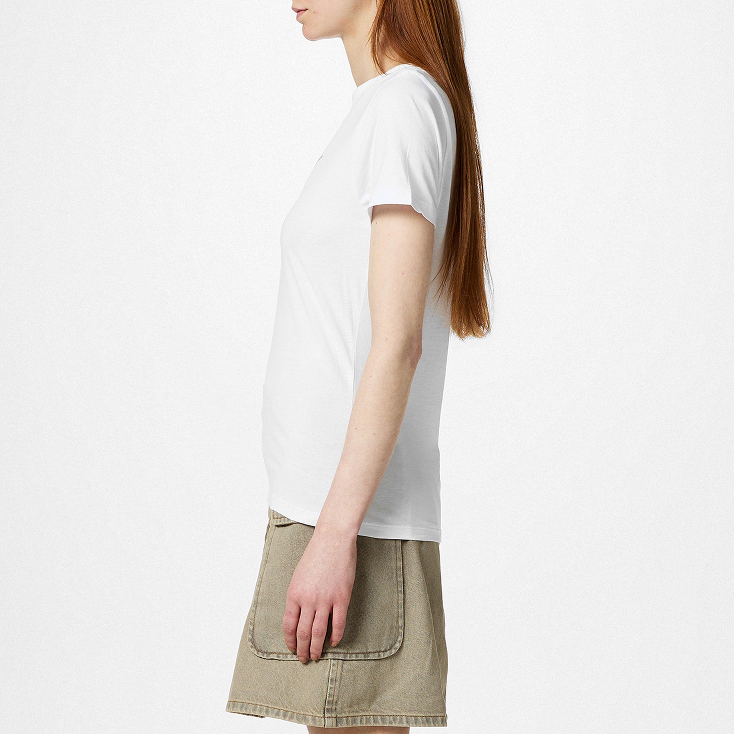 White - Hugo - Women's Classic Tee Cotton T-Shirt - 5