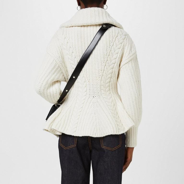 Alexander McQueen | Peplum Cardigan | Knitted Tops | Cruise Alexander McQueen | Peplum Cardigan | Knitted Tops | Cruise