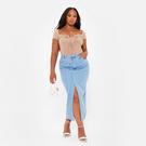 PIEDRA - I Saw It First - ISAWITFIRST Tie Front Slinky Top - 7