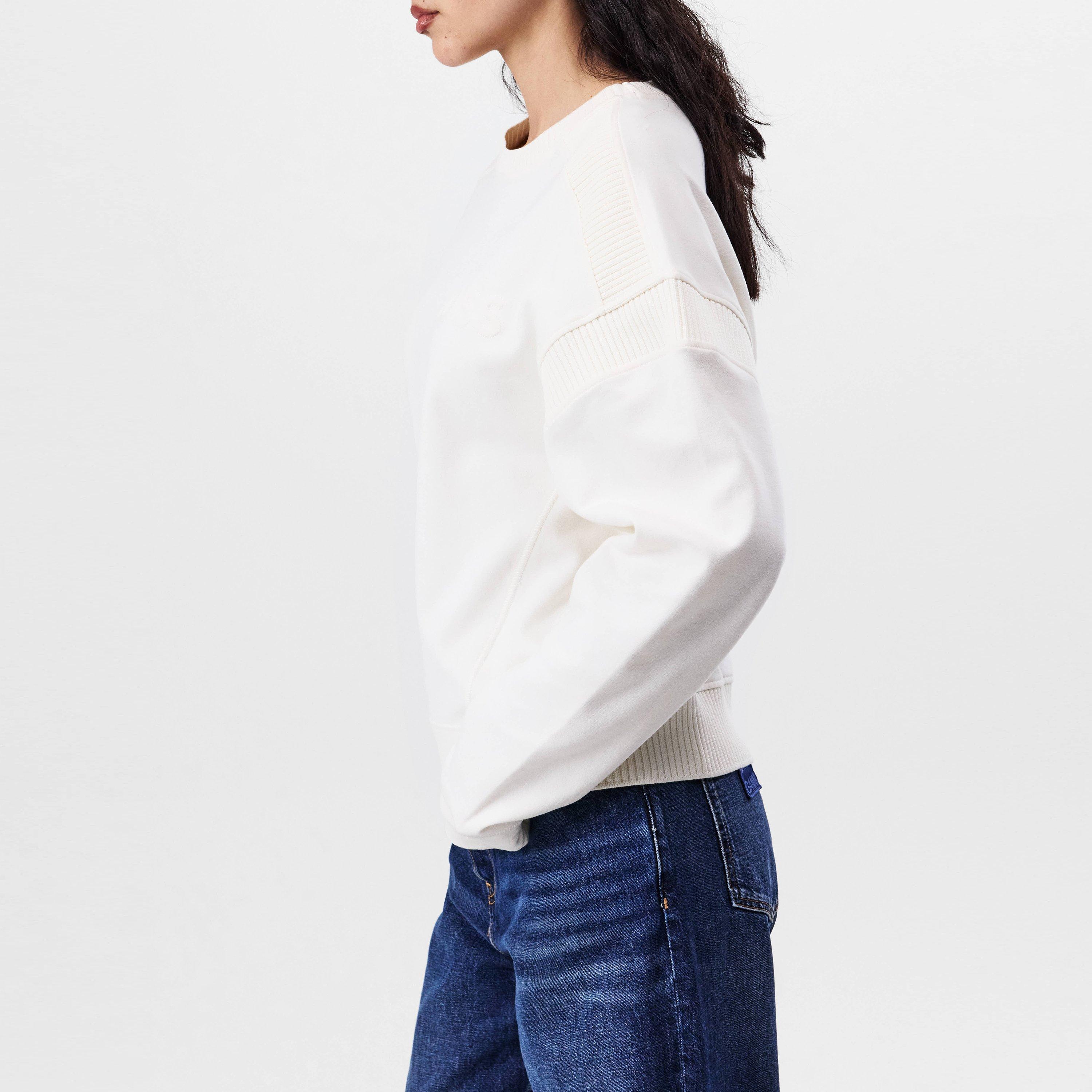 Open White 118 - Boss - Women's Emaina Crew Sweater - 2