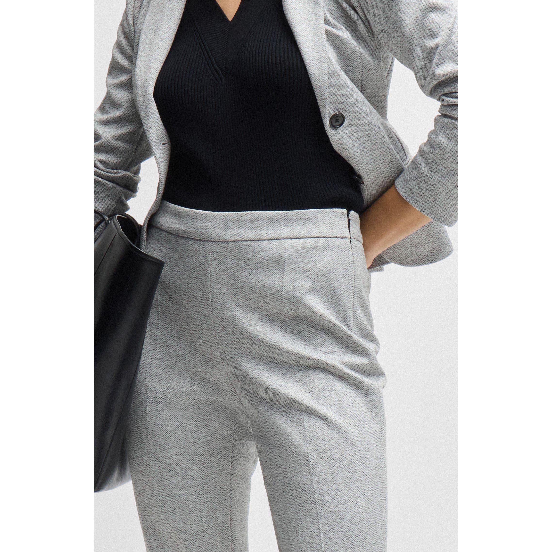 Open Miscellans - Boss - Women's Tilunara Slim Fit Trousers - 4