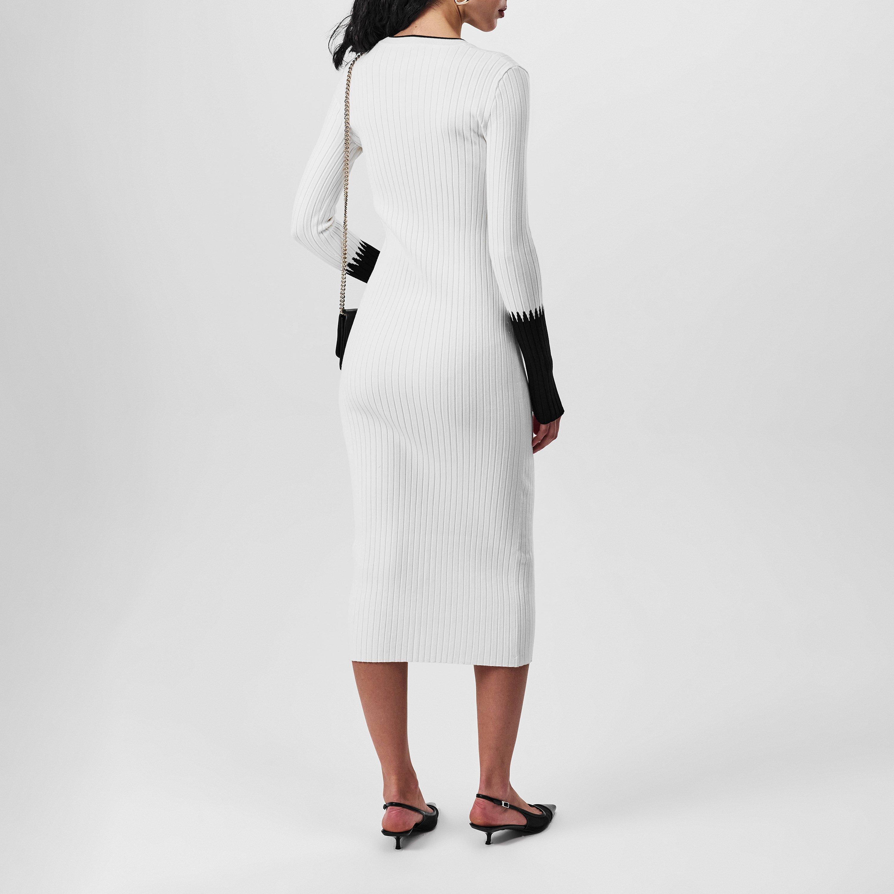 Open Miscellane - Boss - Women's Flavoured Jumper Dress, Luxurious Viscose Blend - 3