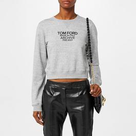 Tom Ford Logo Print Sweatshirt