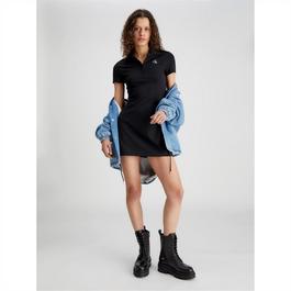 Mixed Panel Skate Trainers Milano Utility Dress