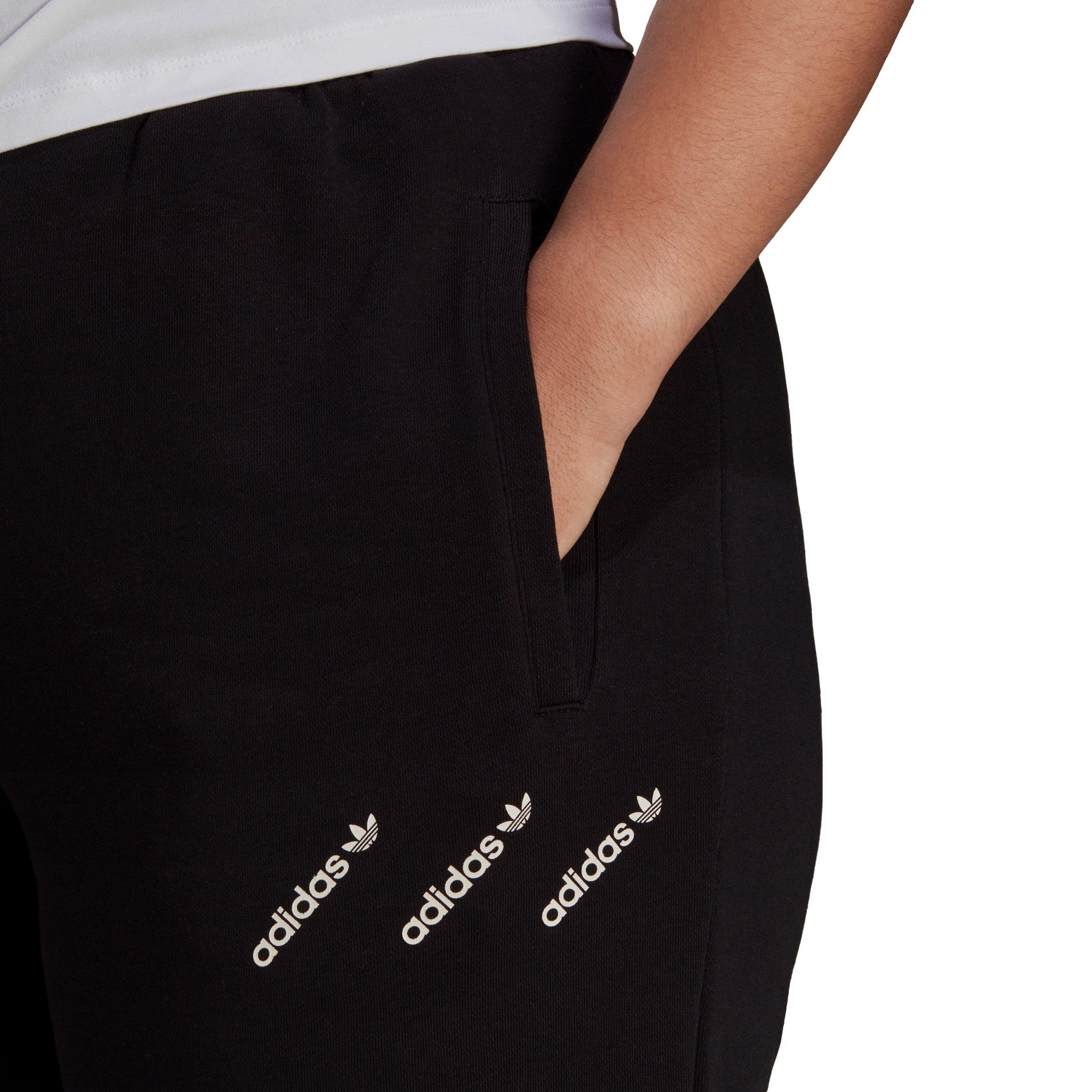 Black - adidas Originals - Women's Closed Hem Fleece Joggers - 6