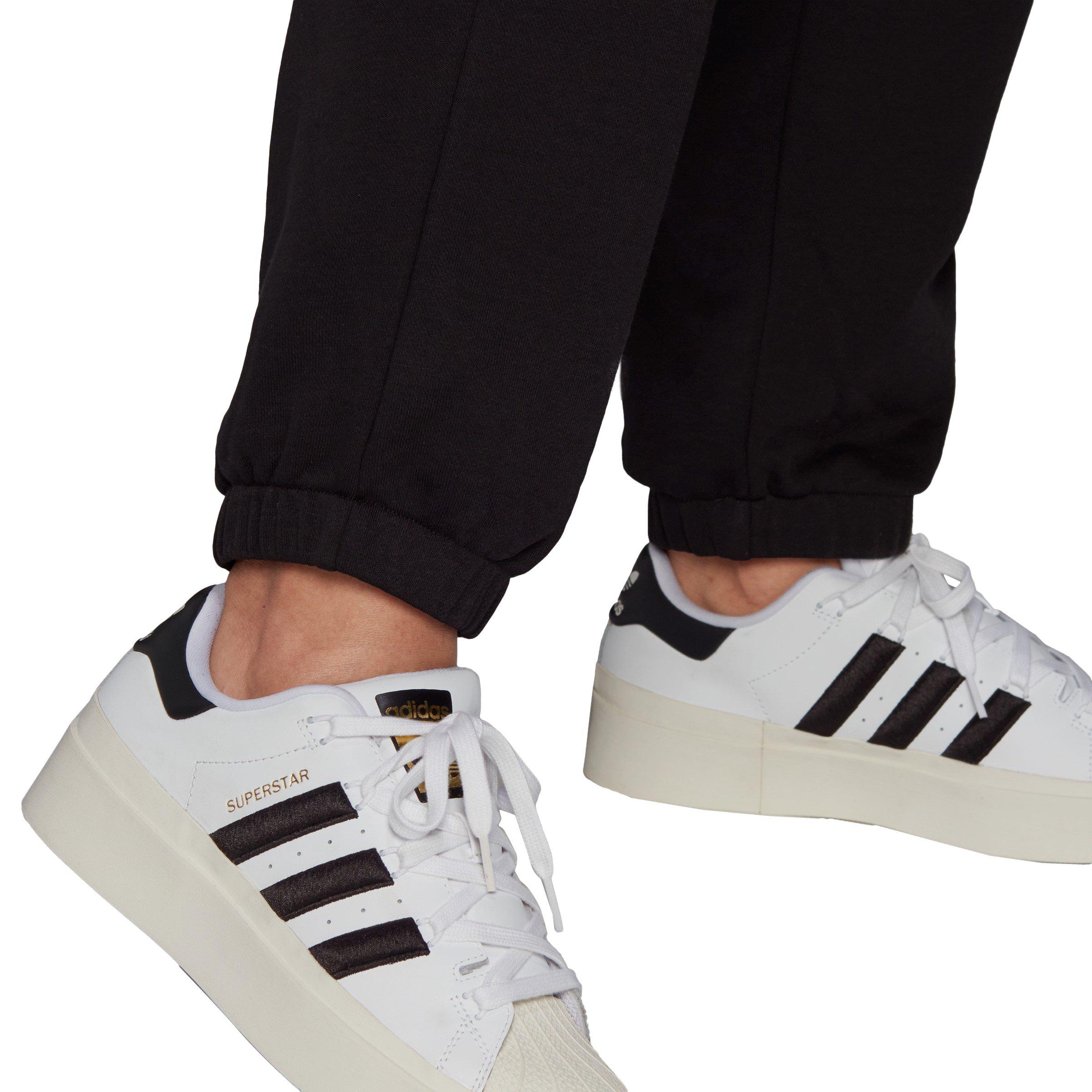 Black - adidas Originals - Women's Closed Hem Fleece Joggers - 8