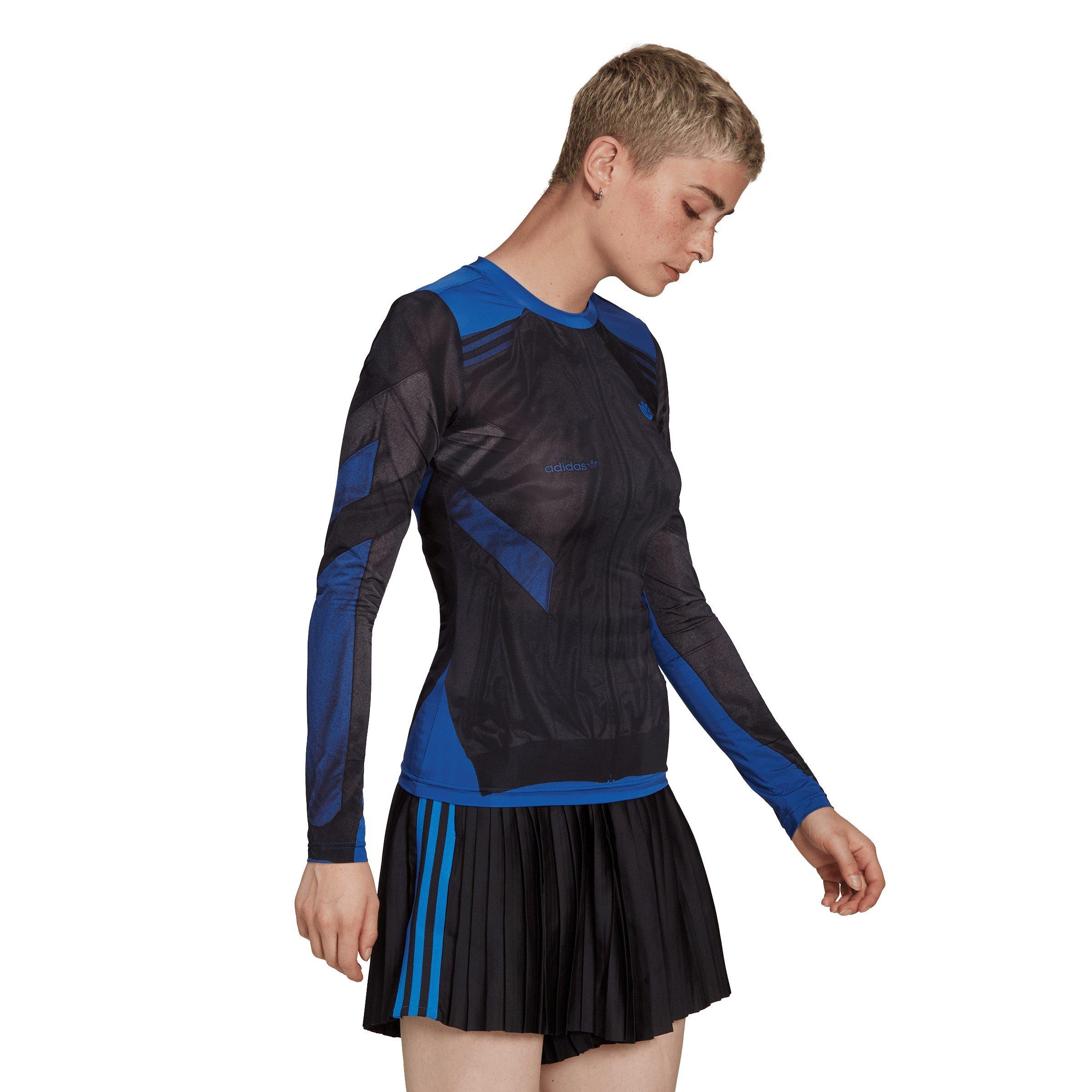 Power Blue - adidas Originals - Women's Regular Fit T-Shirt - 4