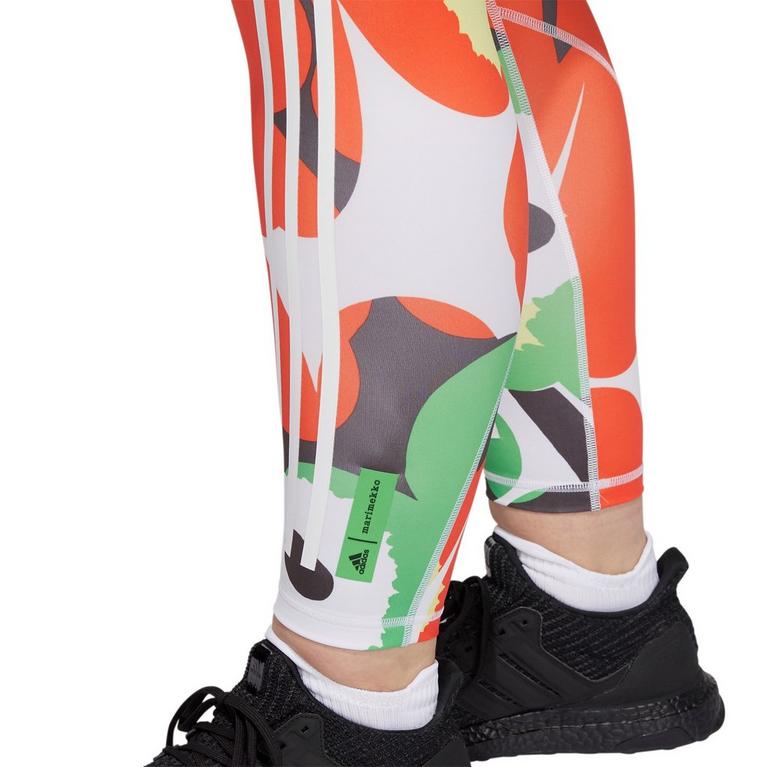 Orange vif - adidas - X Marimekko Tights (Plus Size) Womens Legging - 5