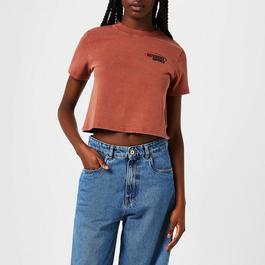 Missoni Sport Logo Crop T Shirt