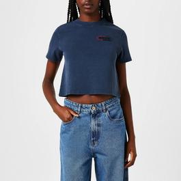 Missoni Sport Logo Crop T Shirt