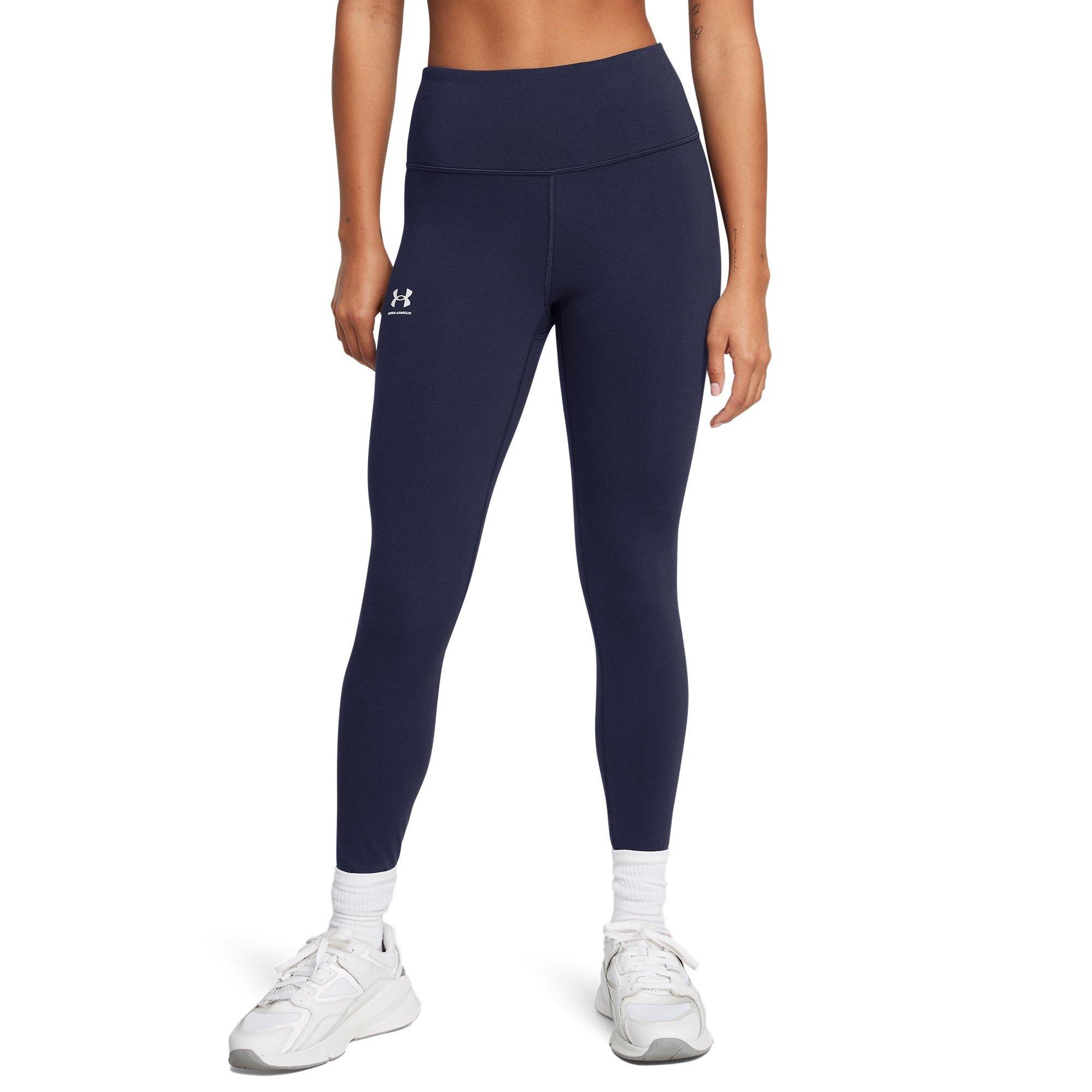 M.Navy/White - Under Armour - Rival Leggings Womens - 2
