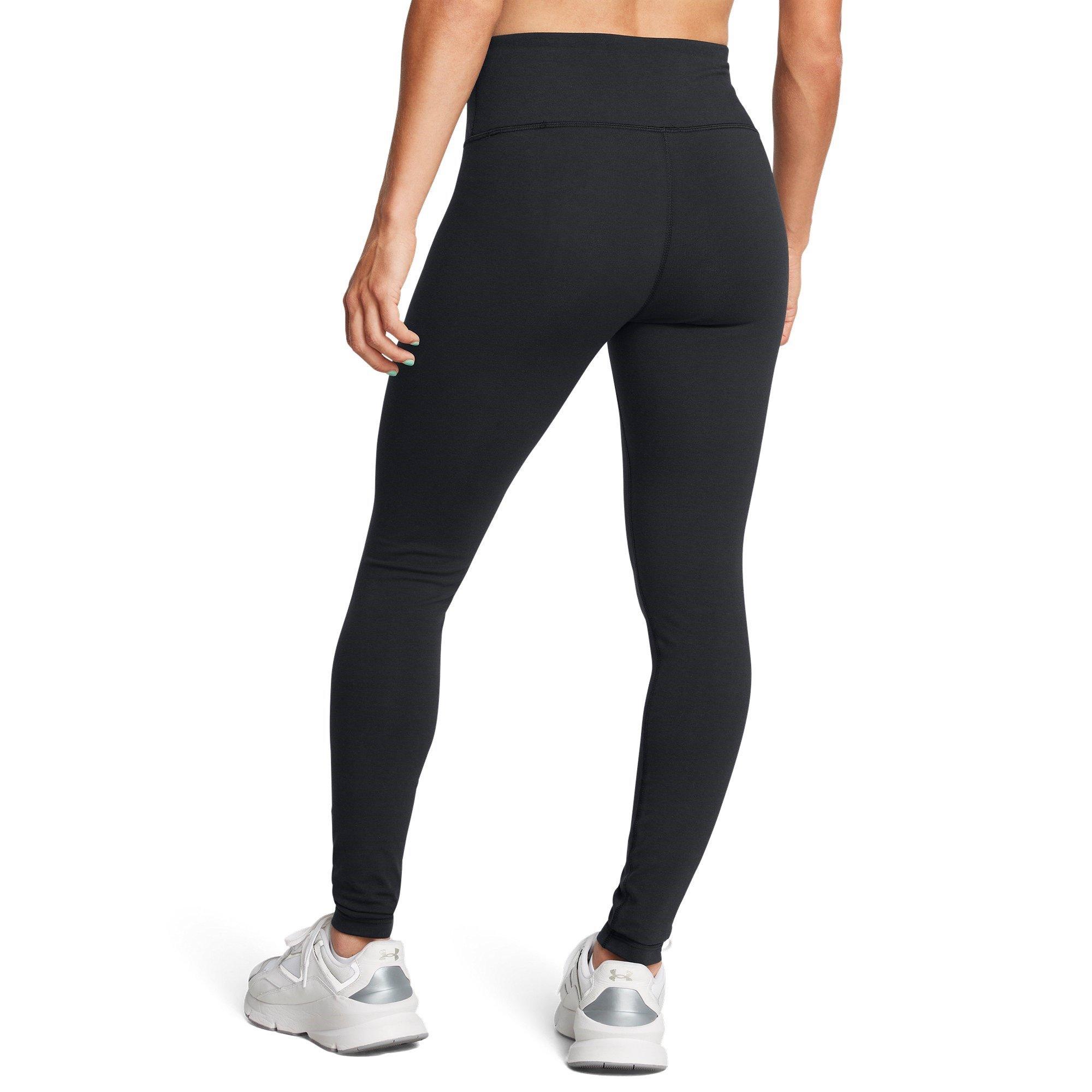 Black/White - Under Armour - Rival Leggings Womens - 3