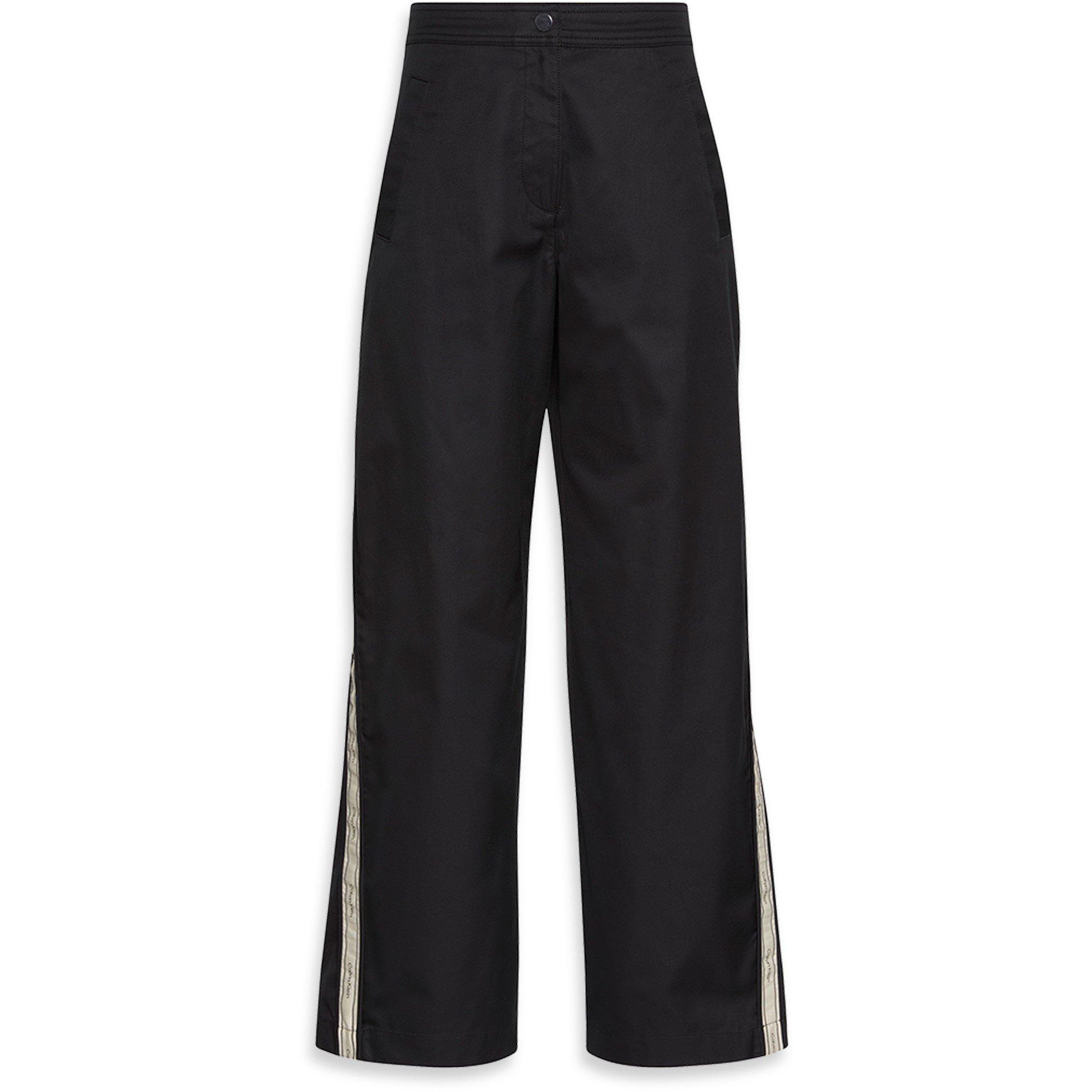 Black - Calvin Klein Jeans - Women's Wide Leg Trousers - 1