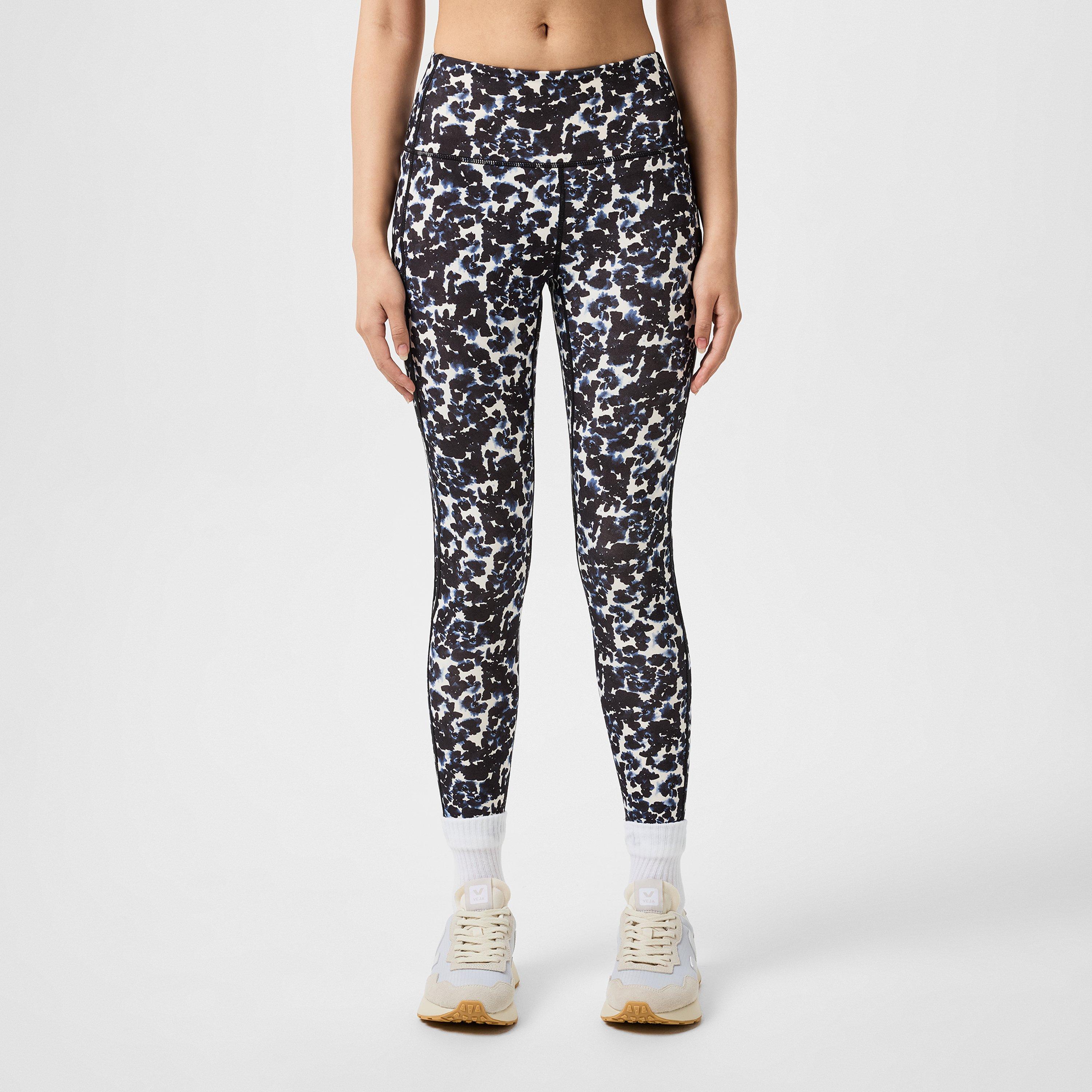 Ink Floral - Varley - High-Rise Pocket 25 Leggings - 3