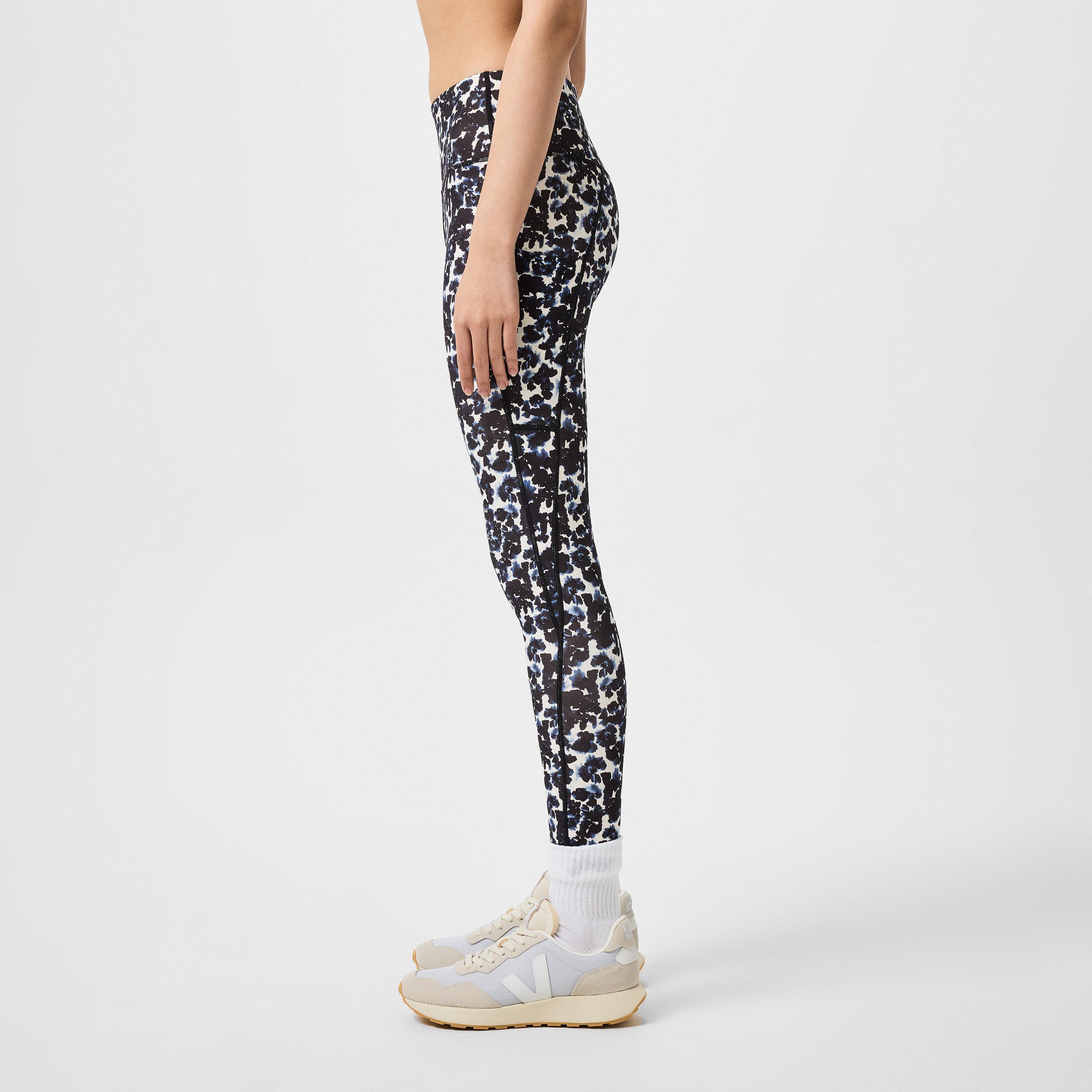 Ink Floral - Varley - High-Rise Pocket 25 Leggings - 5