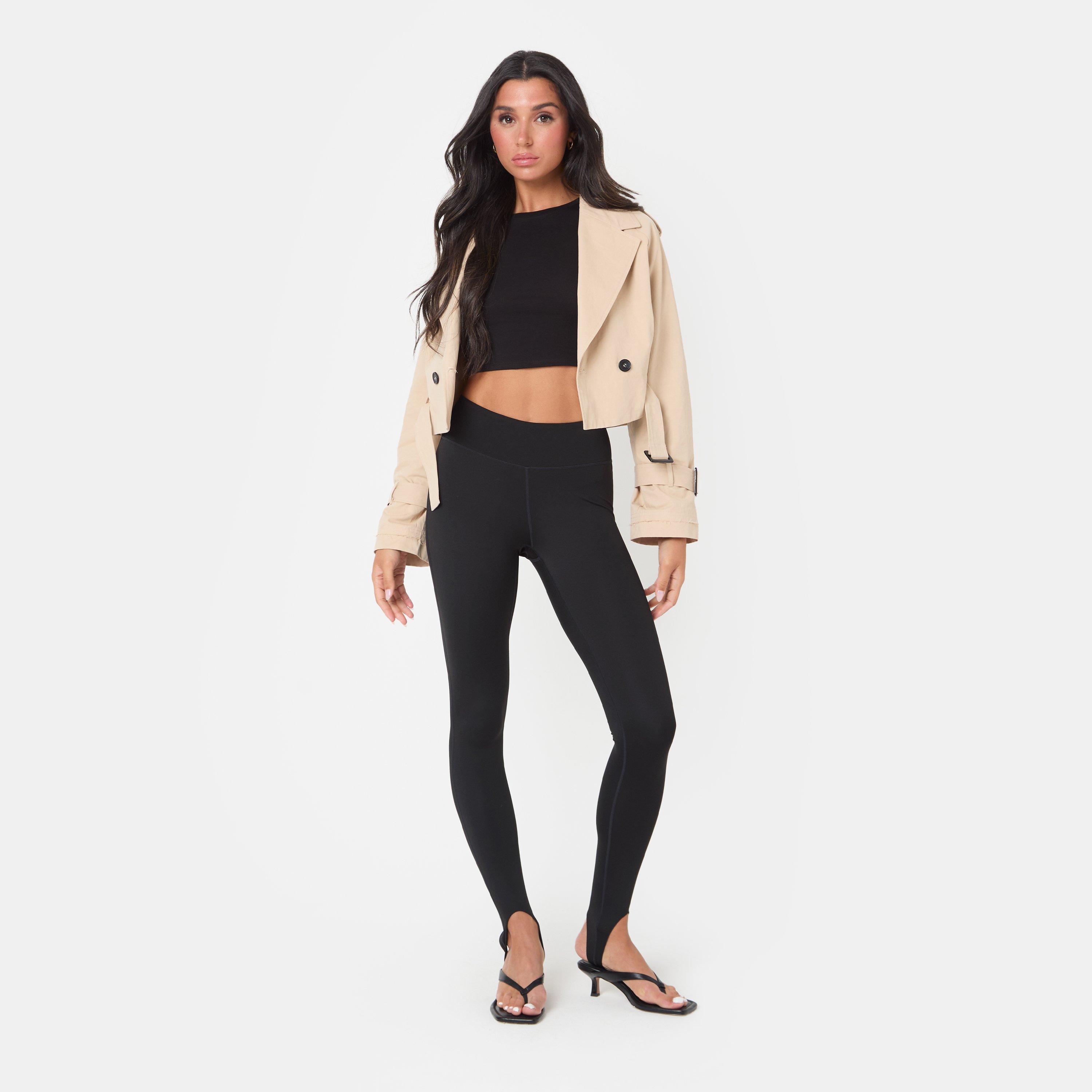 Black - I Saw It First - Stirrup Skinny Legging - 1