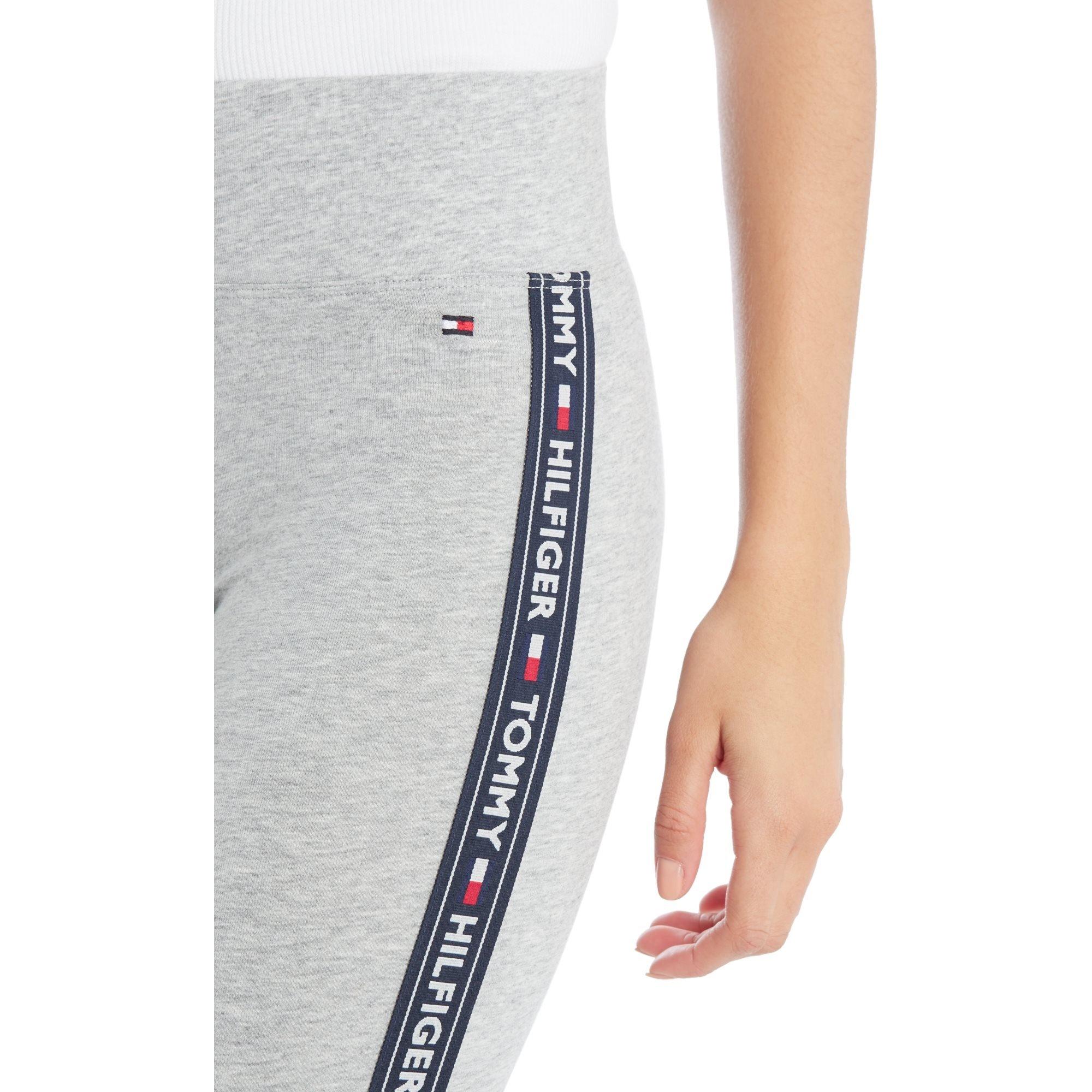 Grijs Hthr 004 - Tommy Hilfiger - Tommy Tape Leggings - 4