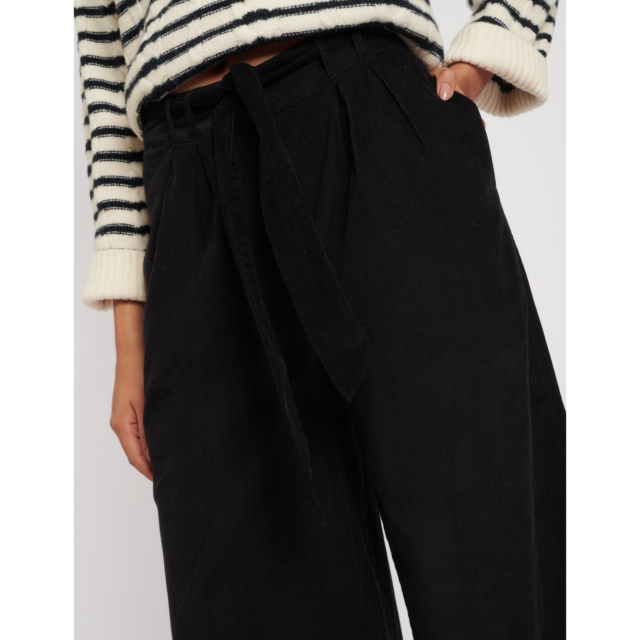 Schwarz - Nobodys Child - Women's Wide Leg Trousers - 4