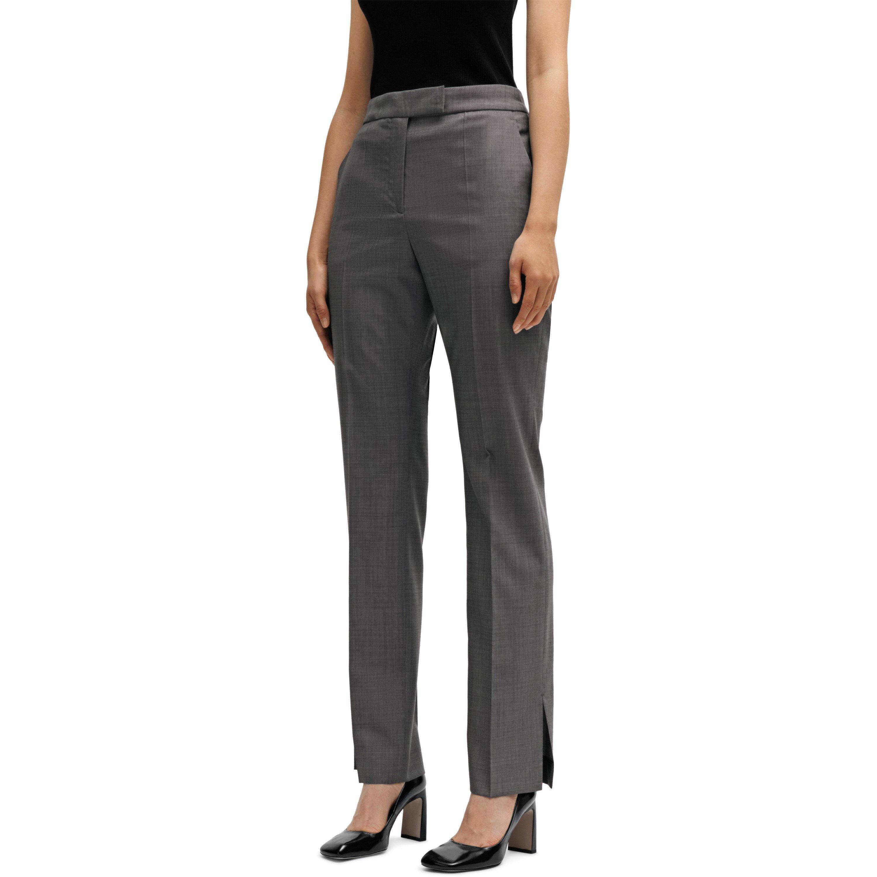 Boss Women's Teana Slim Fit Trousers - Open Misc - 8 (S)