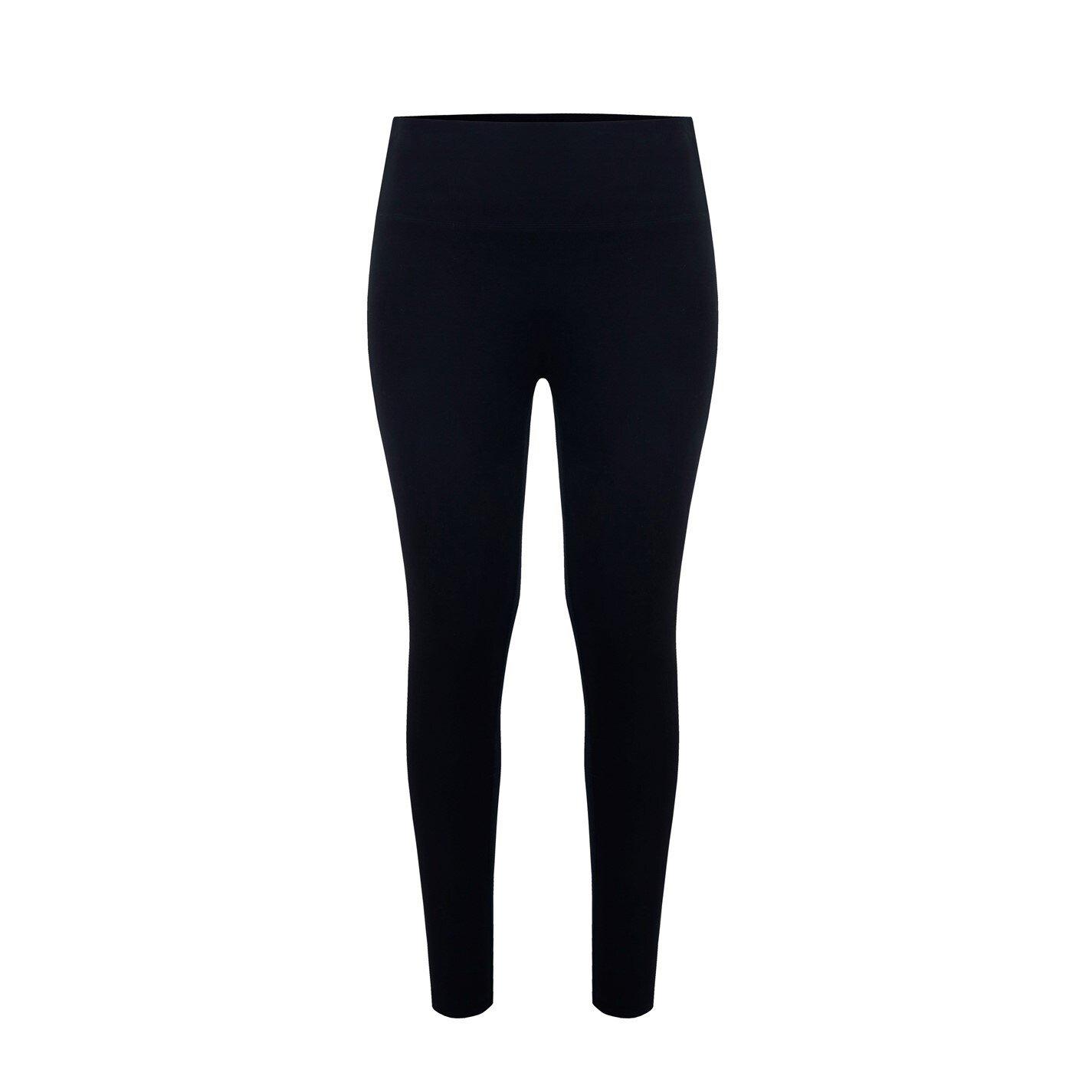 Negro - Miso - Womens High Waist Leggings - 3
