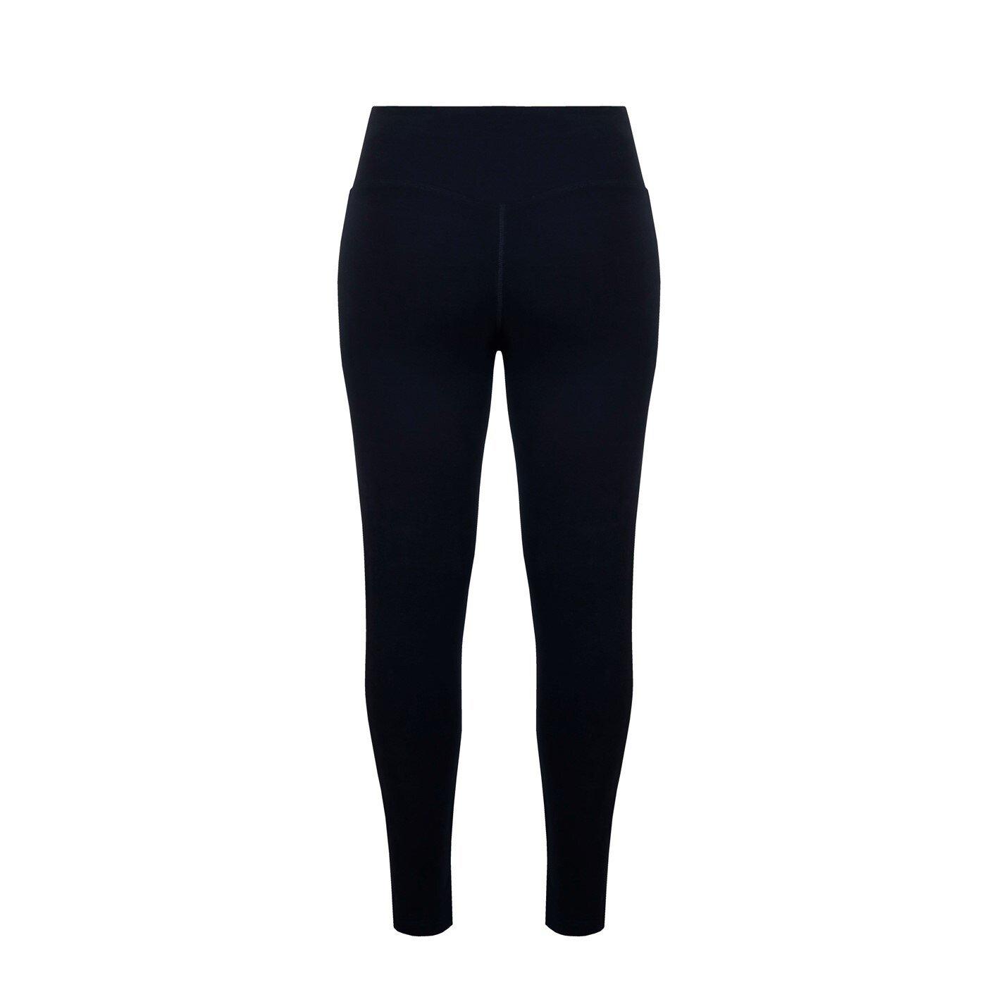 Negro - Miso - Womens High Waist Leggings - 4