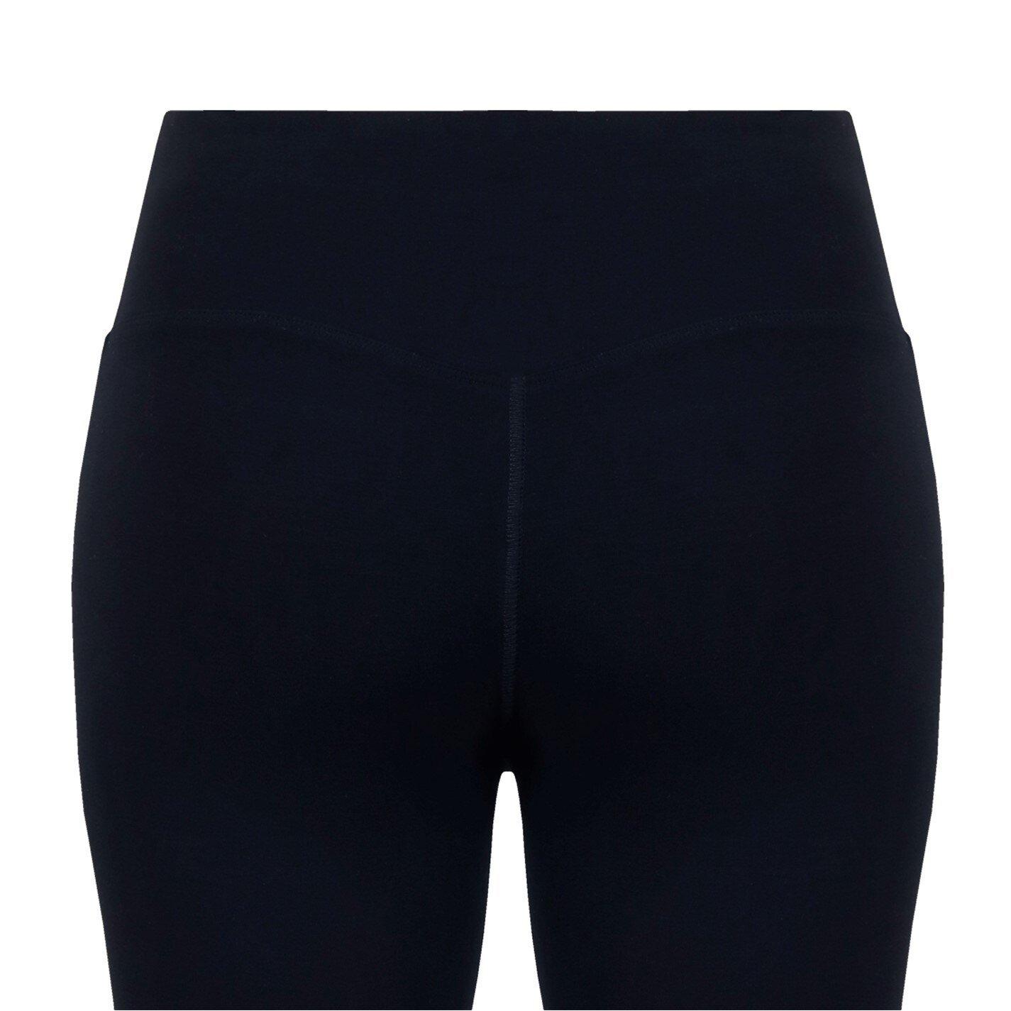 Negro - Miso - Womens High Waist Leggings - 8